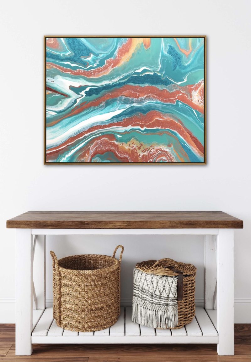Coastal Copper Currents…Beach & Seascape