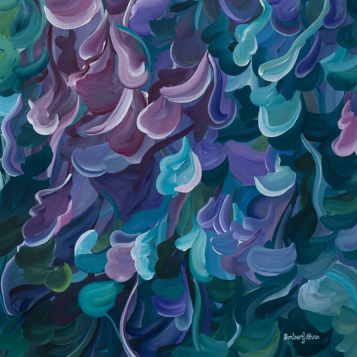 Whirlpool Dreams Original Art By Amber Gittins Signature