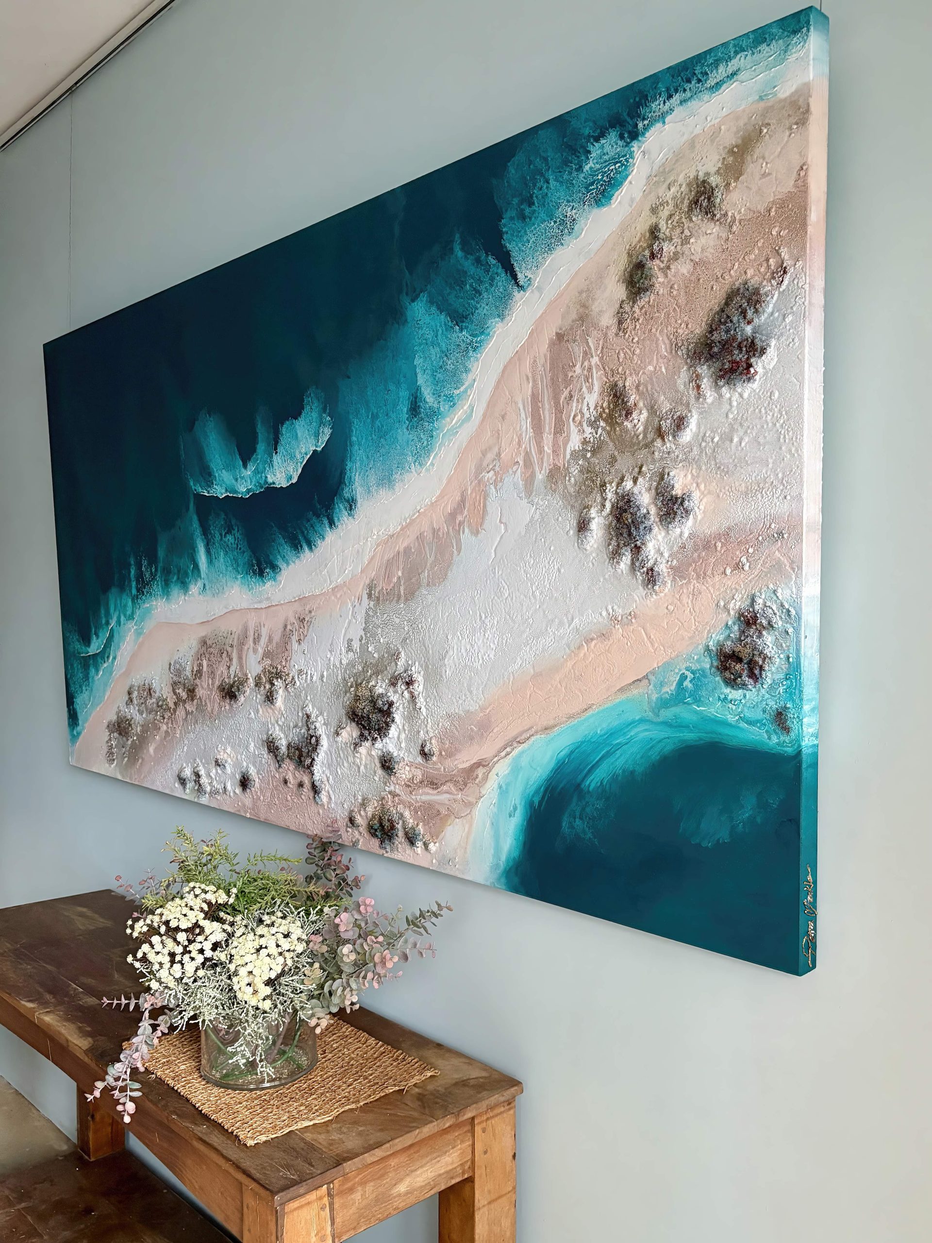 Textured Beach Wall Art Online7upscaled Cgi 1xupscaled Cgi 1x