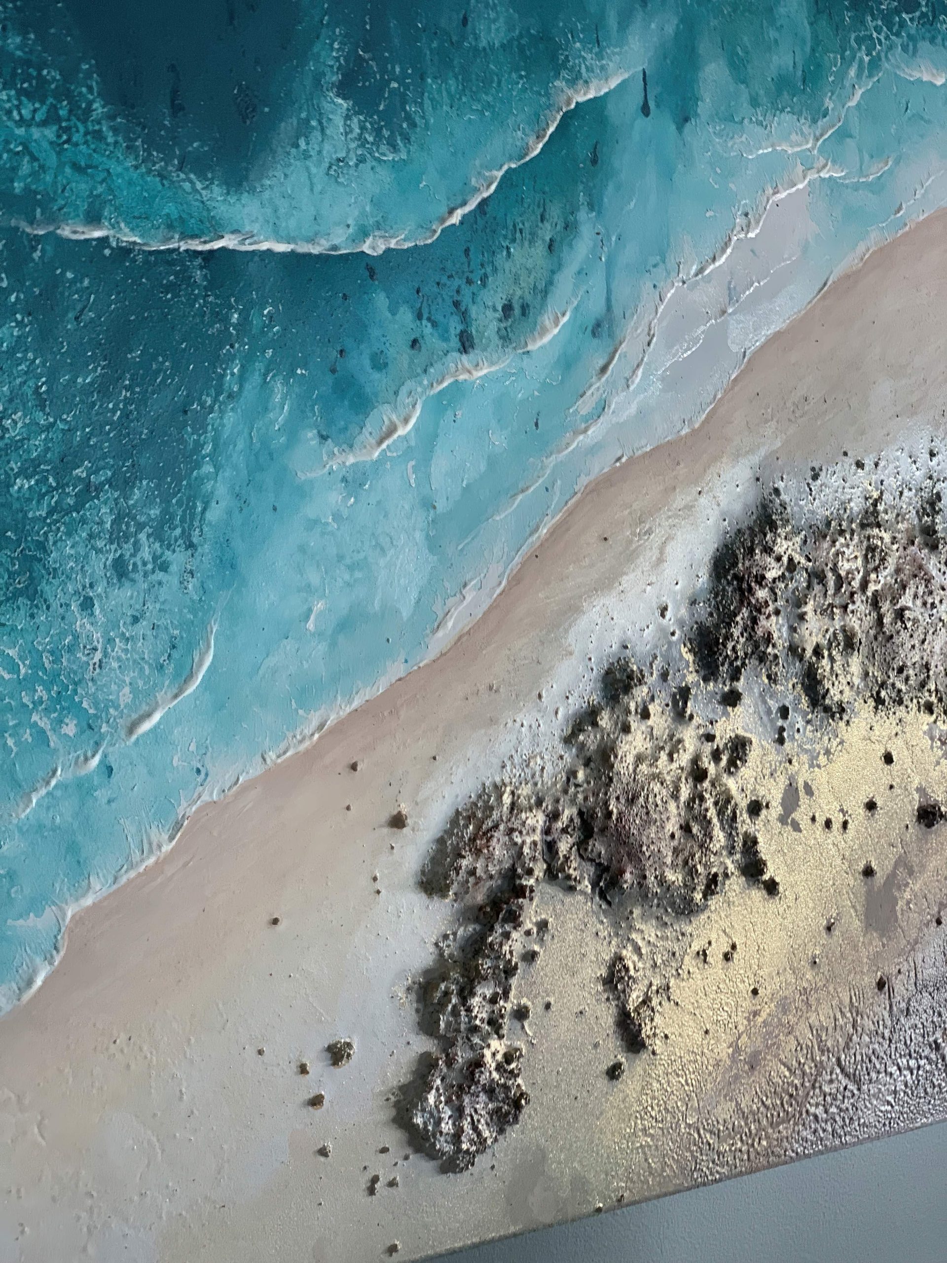 Textured Beach Wall Art Online3upscaled Cgi 1xupscaled Cgi 1x