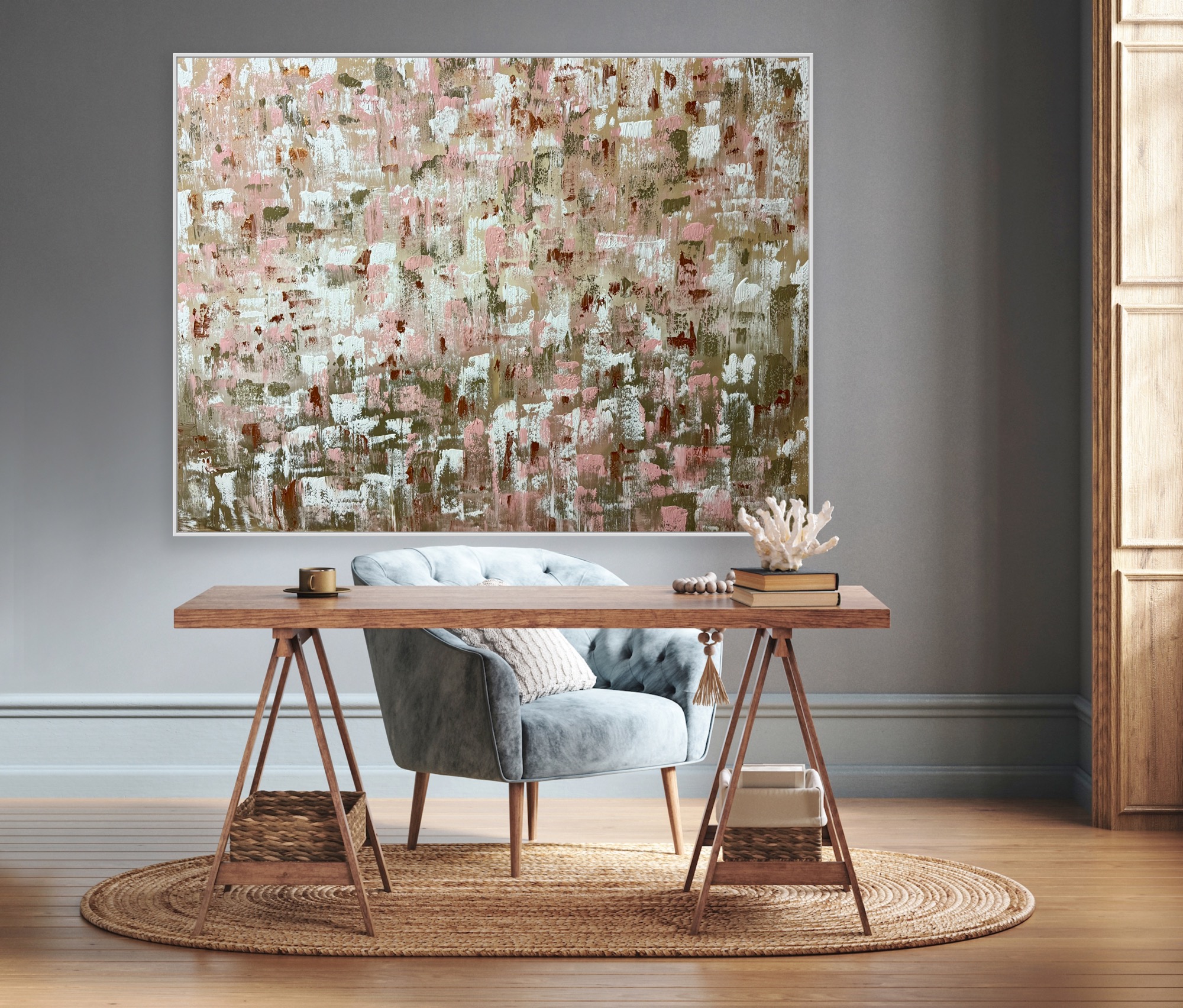 White Frame Alanah Jarvis Art