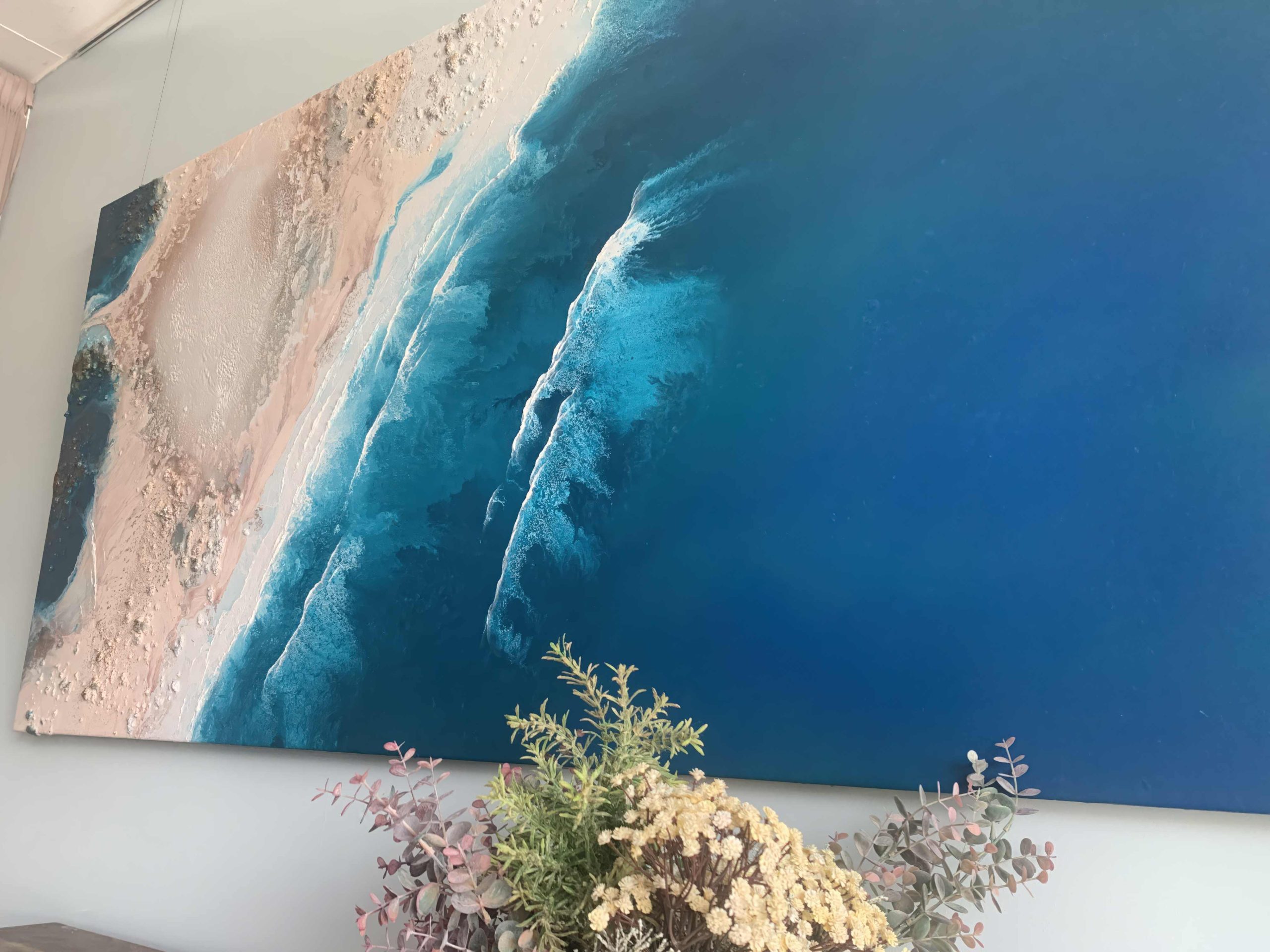 Beach Painting For Minimalist Home6