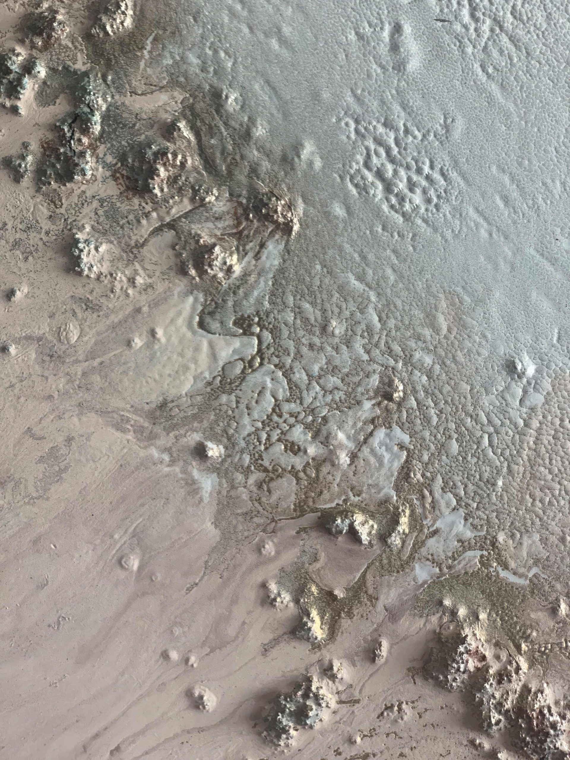 Teal And Beige Seascape Wall Art7