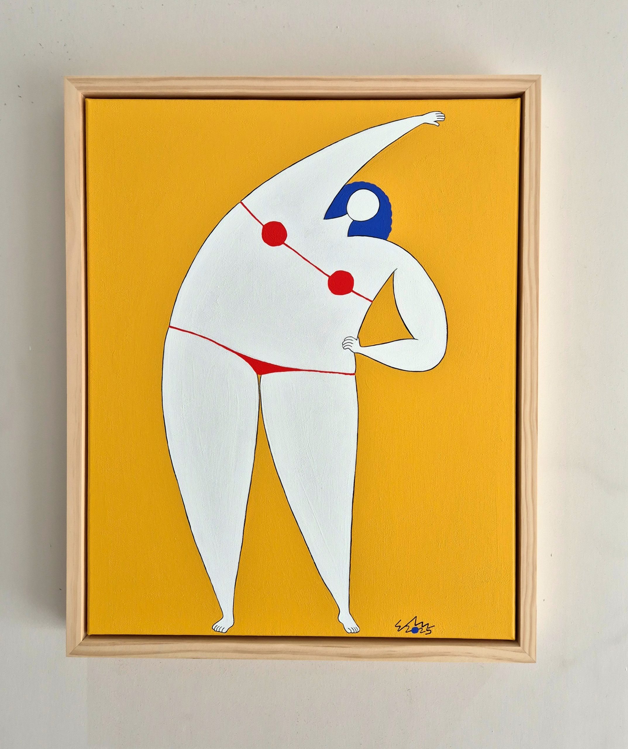 Morning Stretches 2025 Framed Indoor Wall (1)