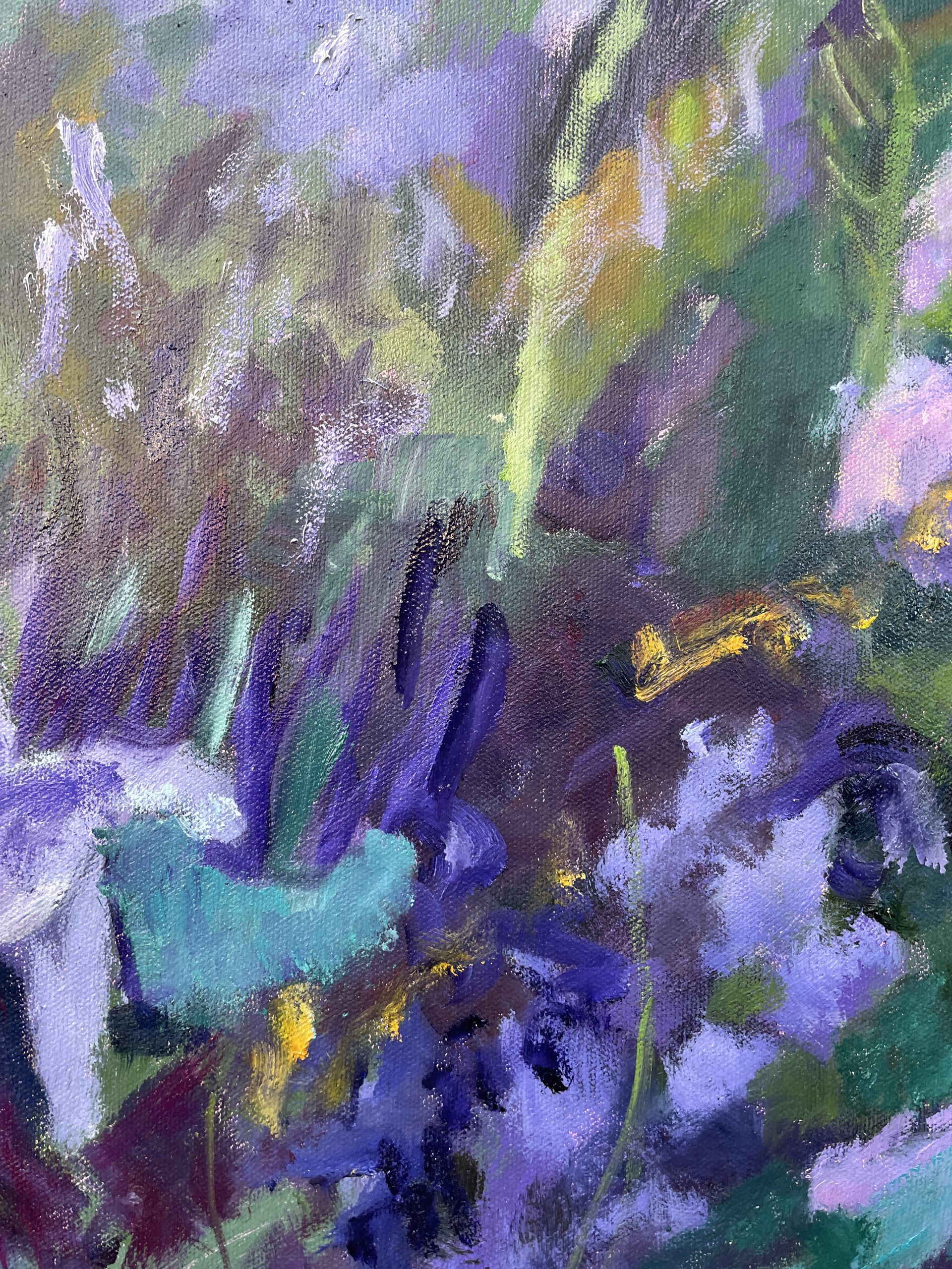 My Rosemary Is Also In Flower Closeup 2