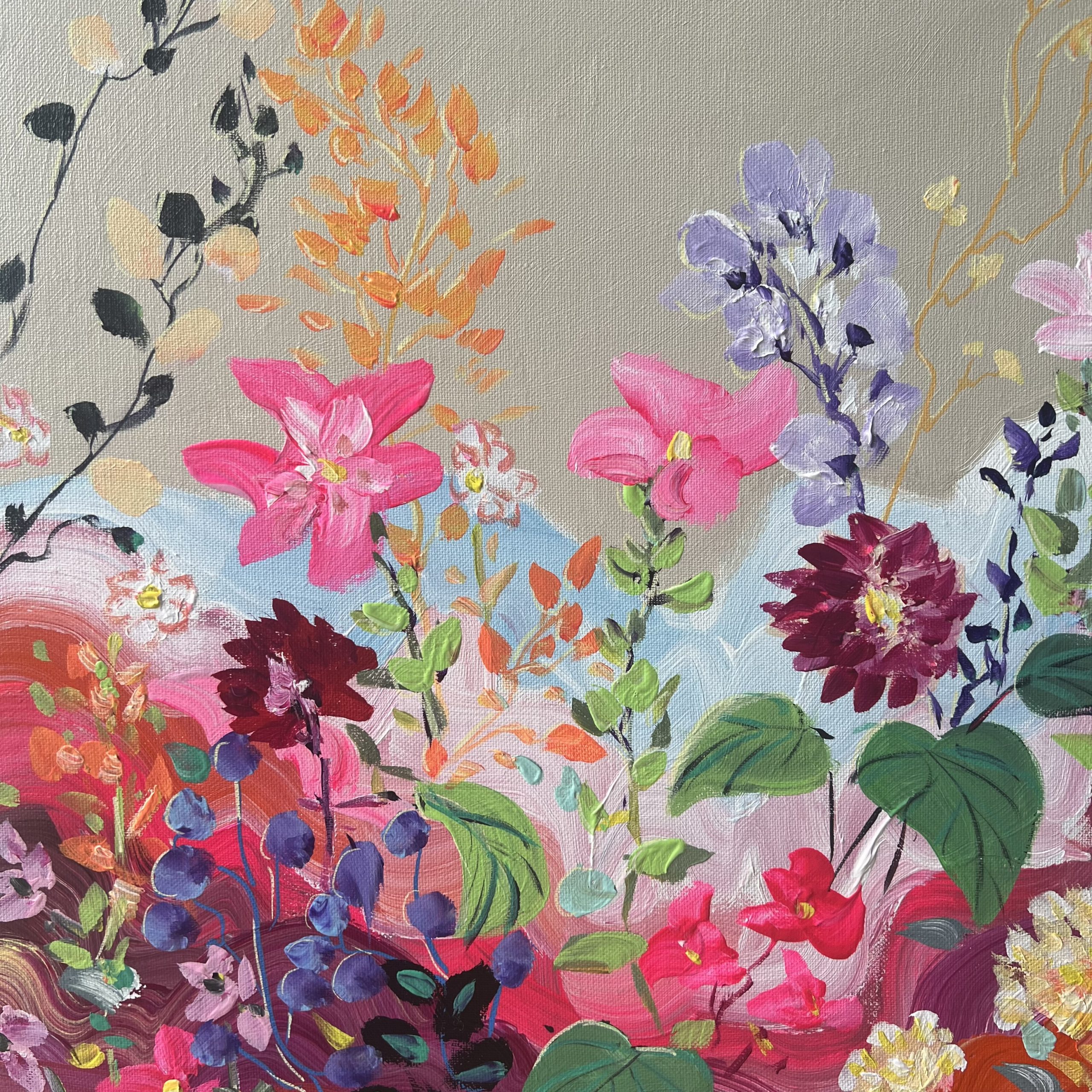 Vibrant Vintage Close Up By Meredith Howse