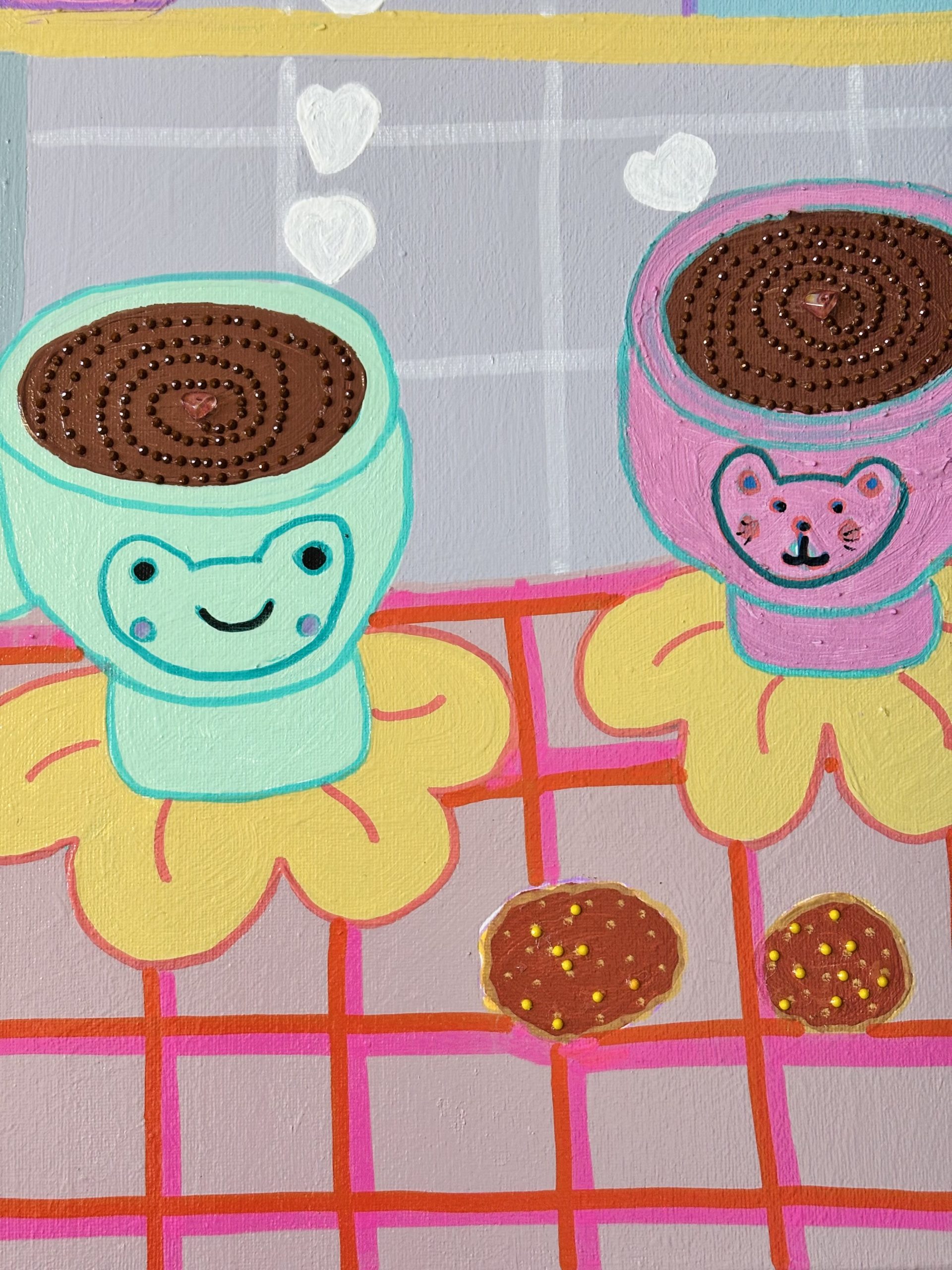 Kim Magee Art Kawaii Coffee Break 1