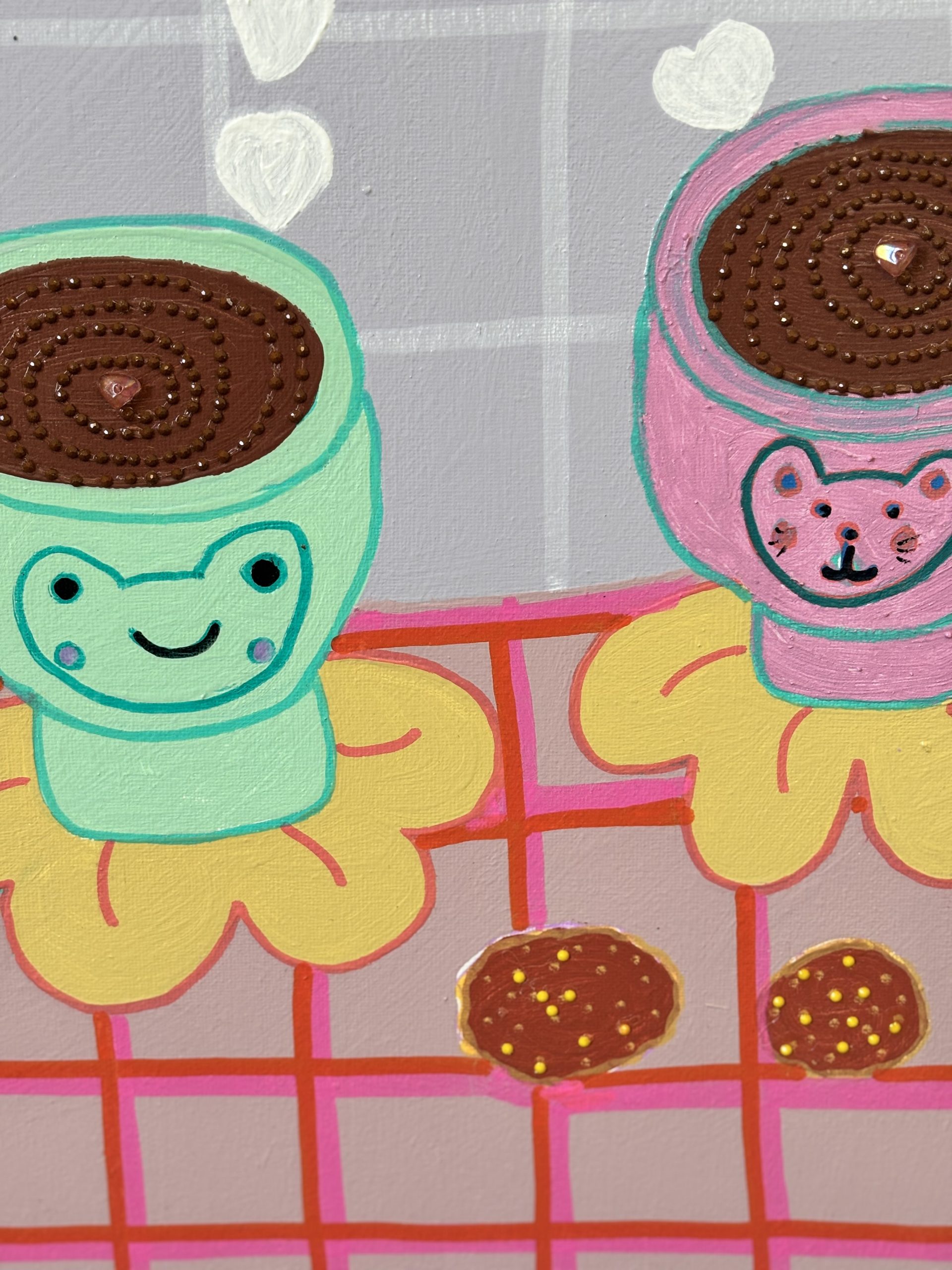 Kim Magee Art Kawaii Coffee Break 8