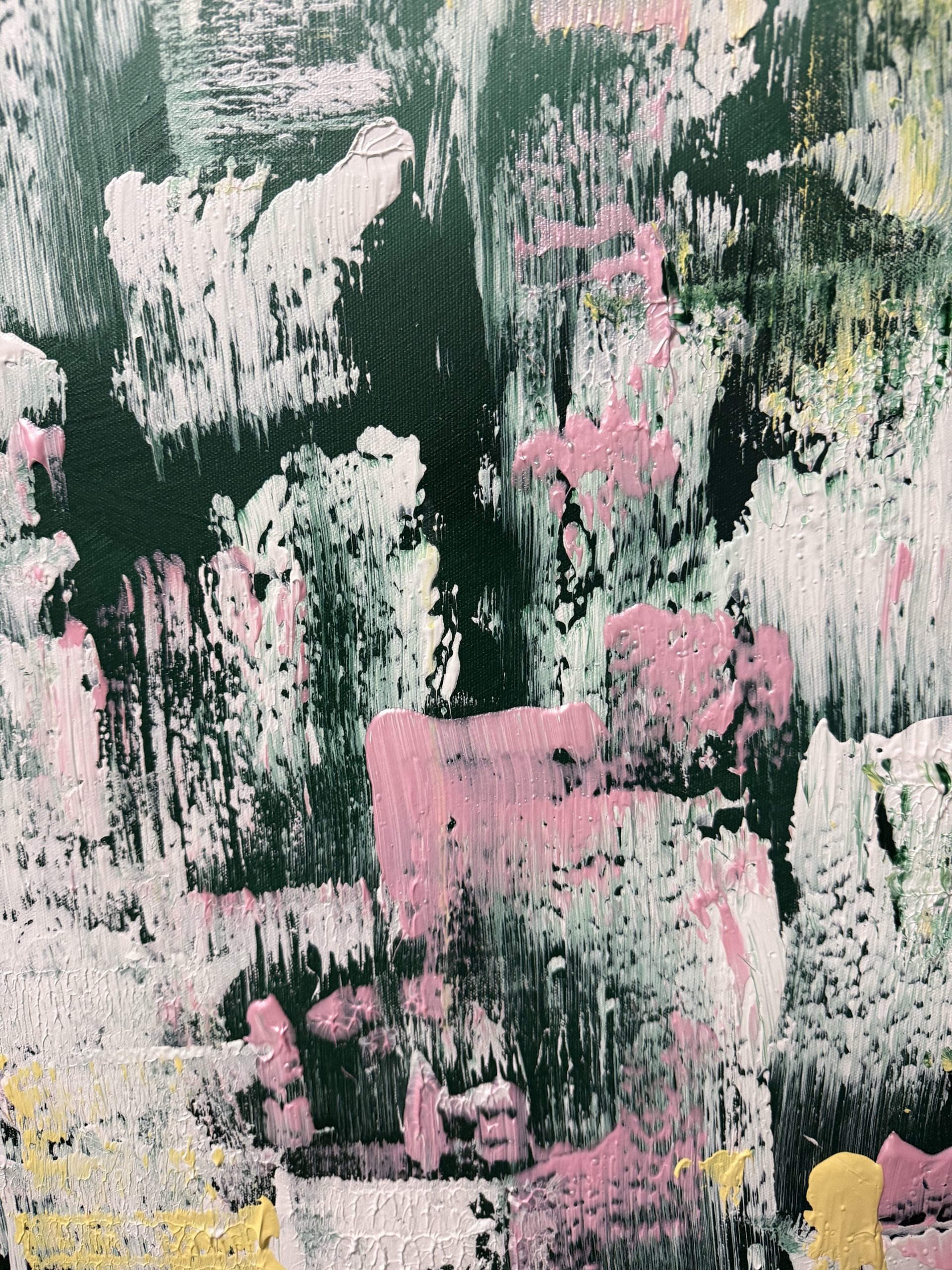 Close Up Metallic Pink Alanah Jarvis Art