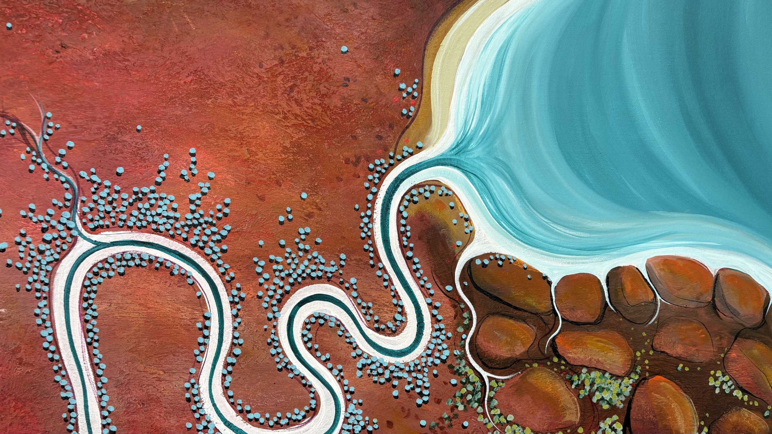 Tania Chanter Bay Of Burning Earth Detail