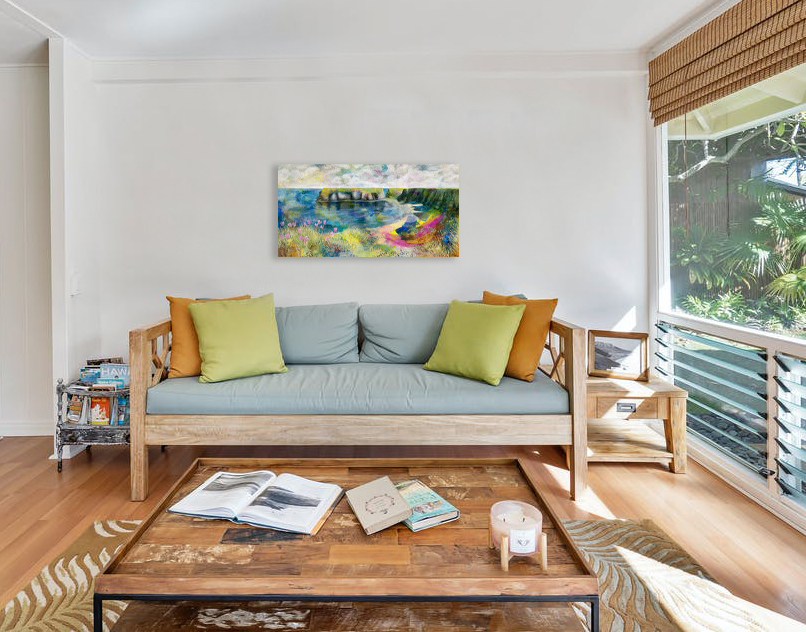 Shirley Dougan Brough O Deerness Insitu Loungeroom