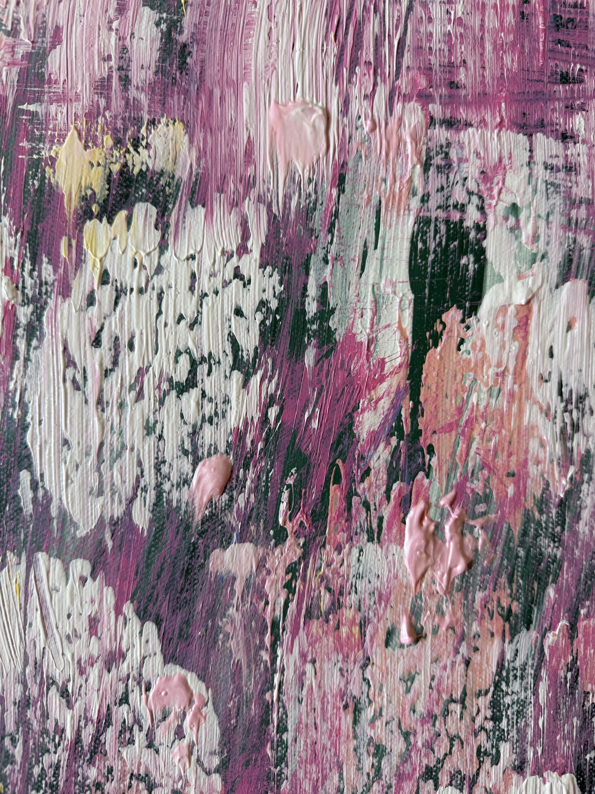 Close Up White Alanah Jarvis Art