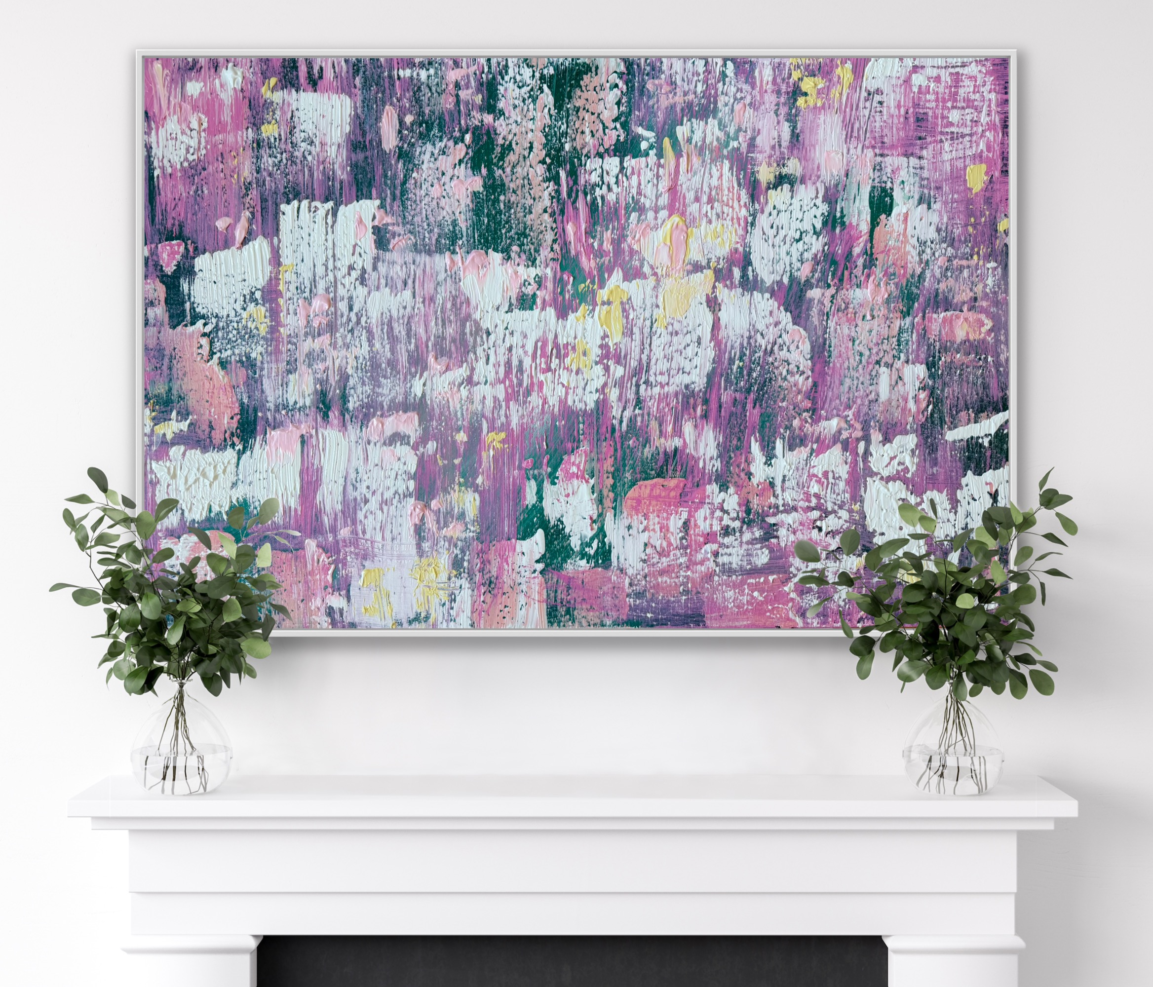 White Frame Alanah Jarvis Art