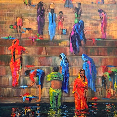 The Morning Ritual/ Ganges