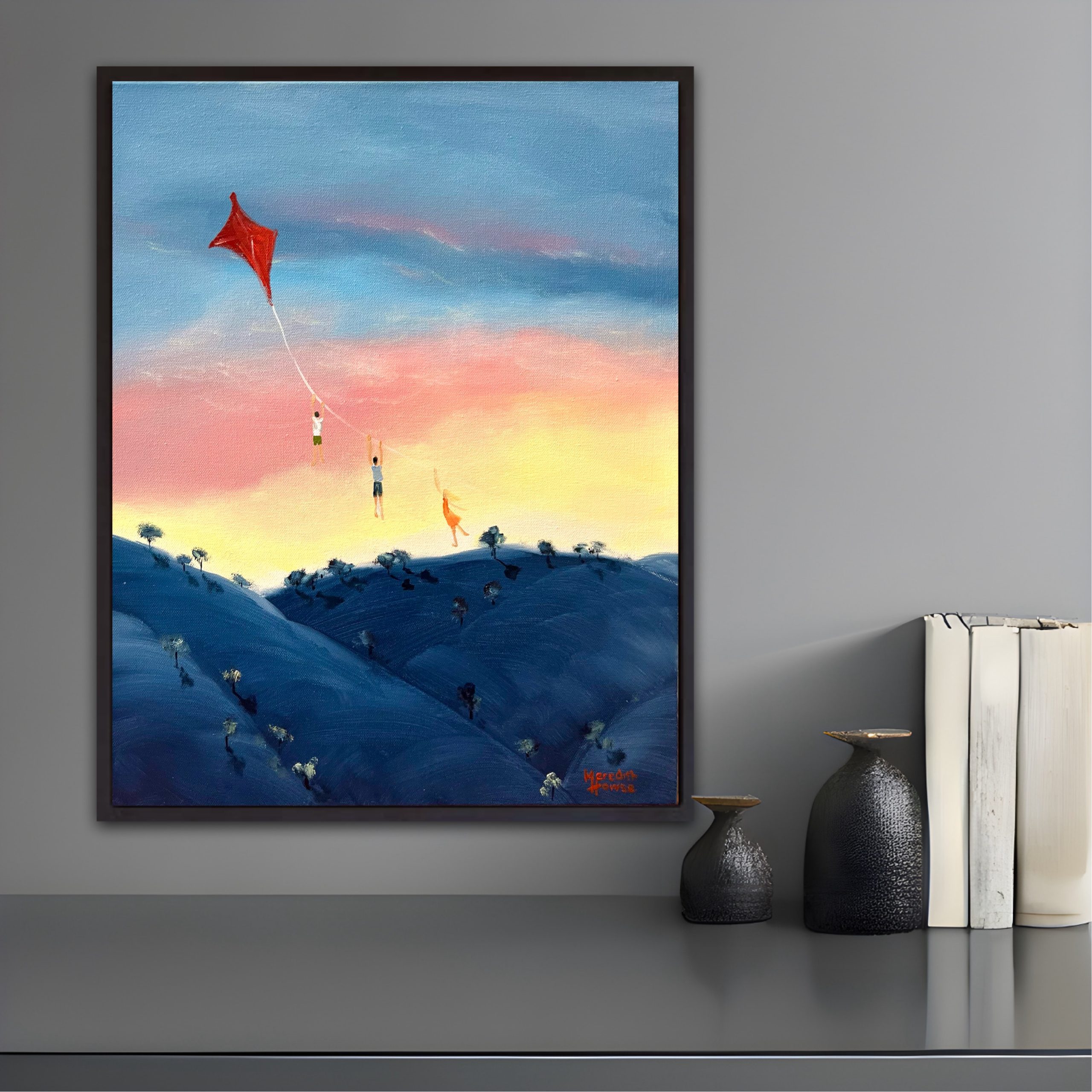 Over The Mountaintops Wall View 3