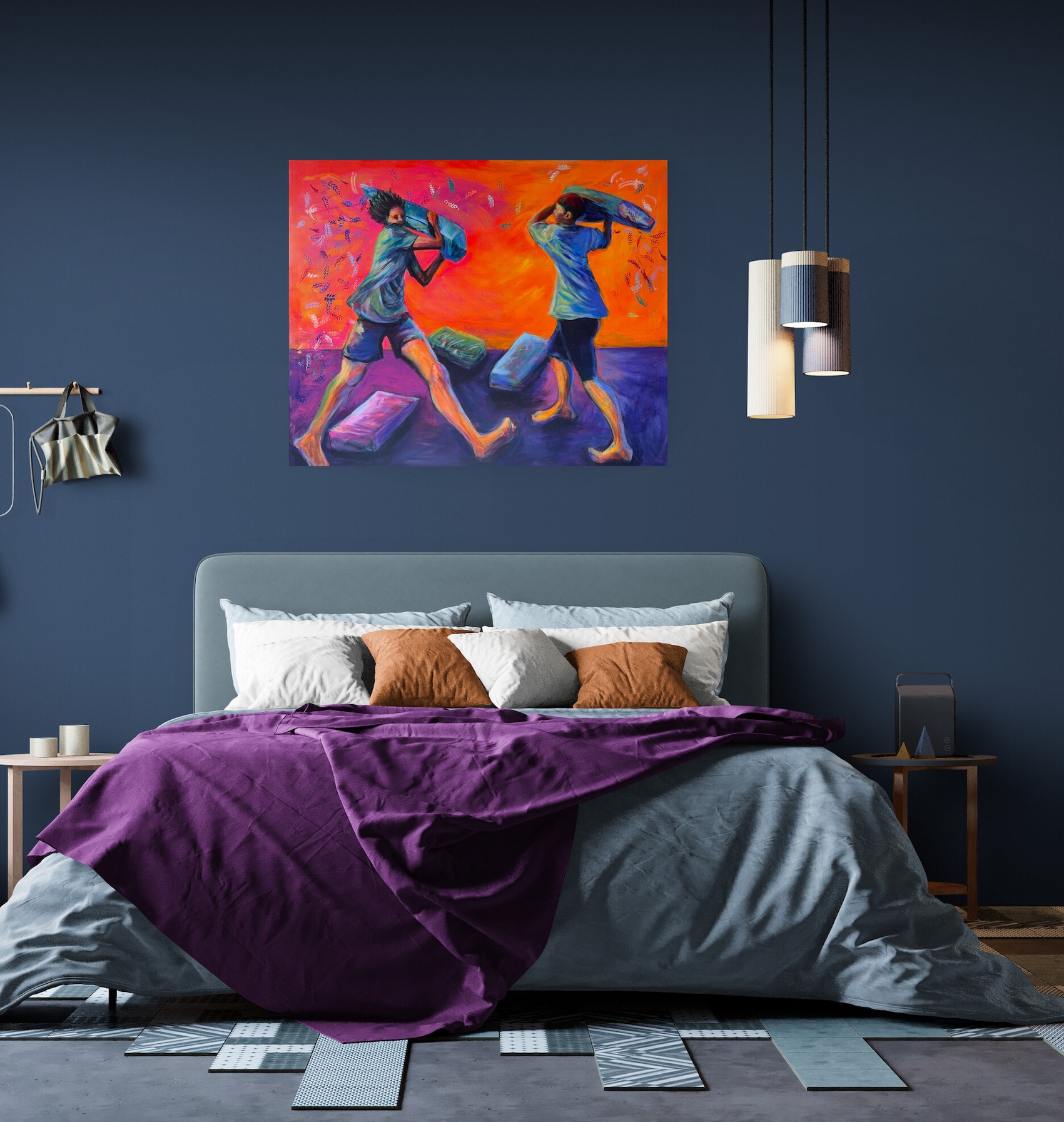 Flogged With A Feather In Situ Copy