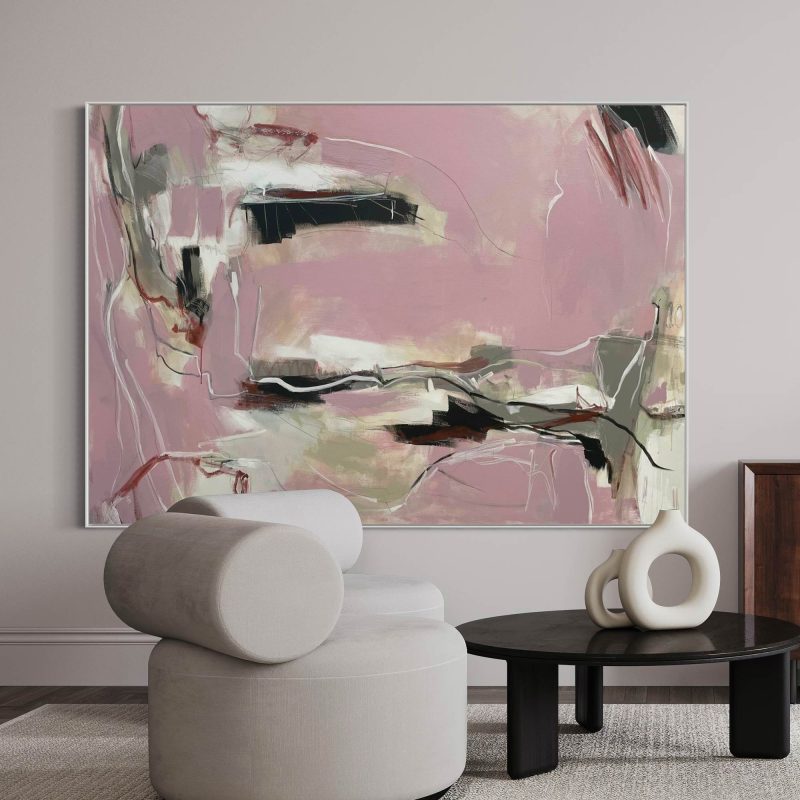 Wish You Were Here – Framed in white