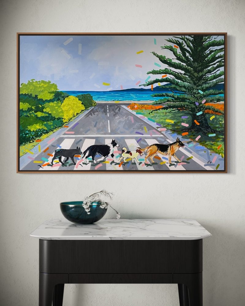 Paws in the Crossing