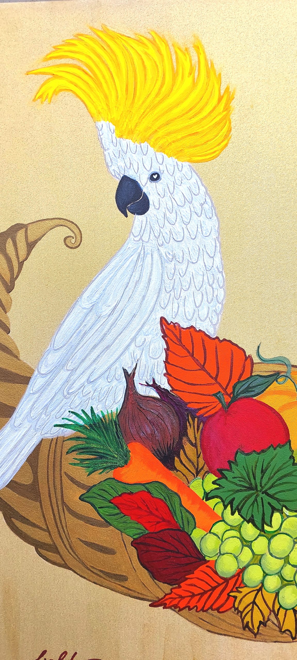 Cornucopia ~ Gold Horn Of Plenty Zoom1