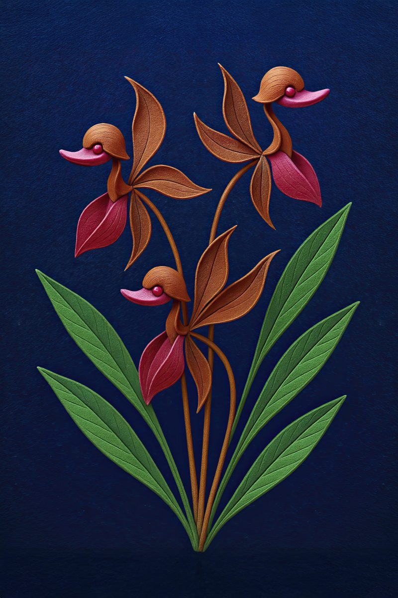 Duck Orchid – Ltd Ed Print