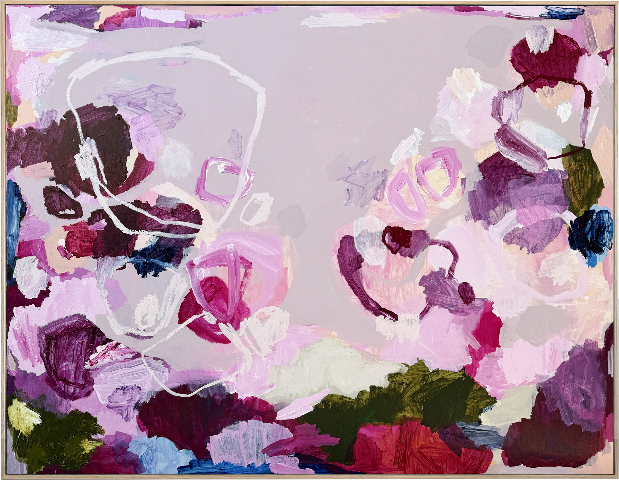 Pink Coral Rebecca Koerting Australian Contemporary Abstract