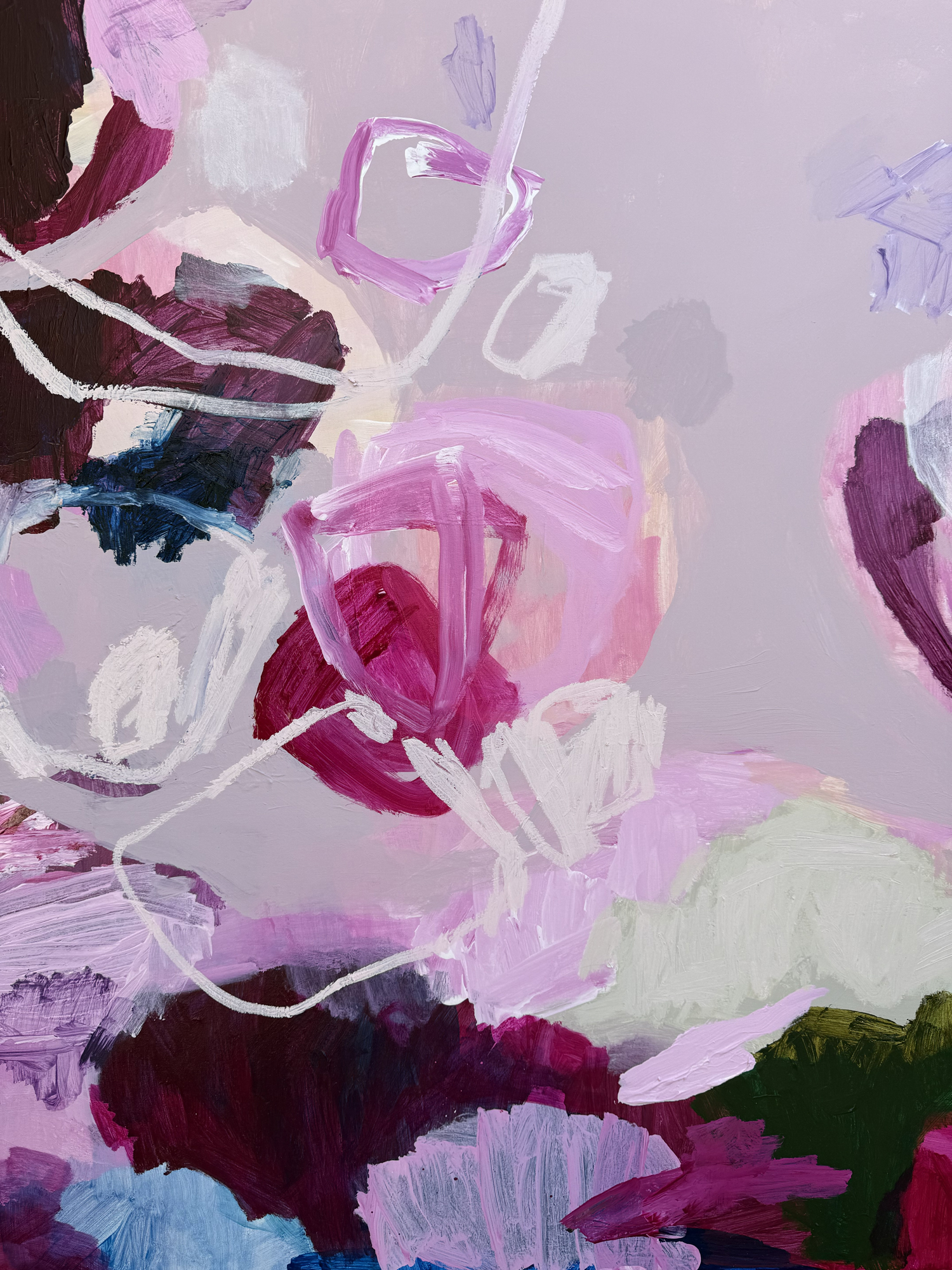 Perth Abstract Artist Rebecca Koerting Modern Falling Into Place 502 W