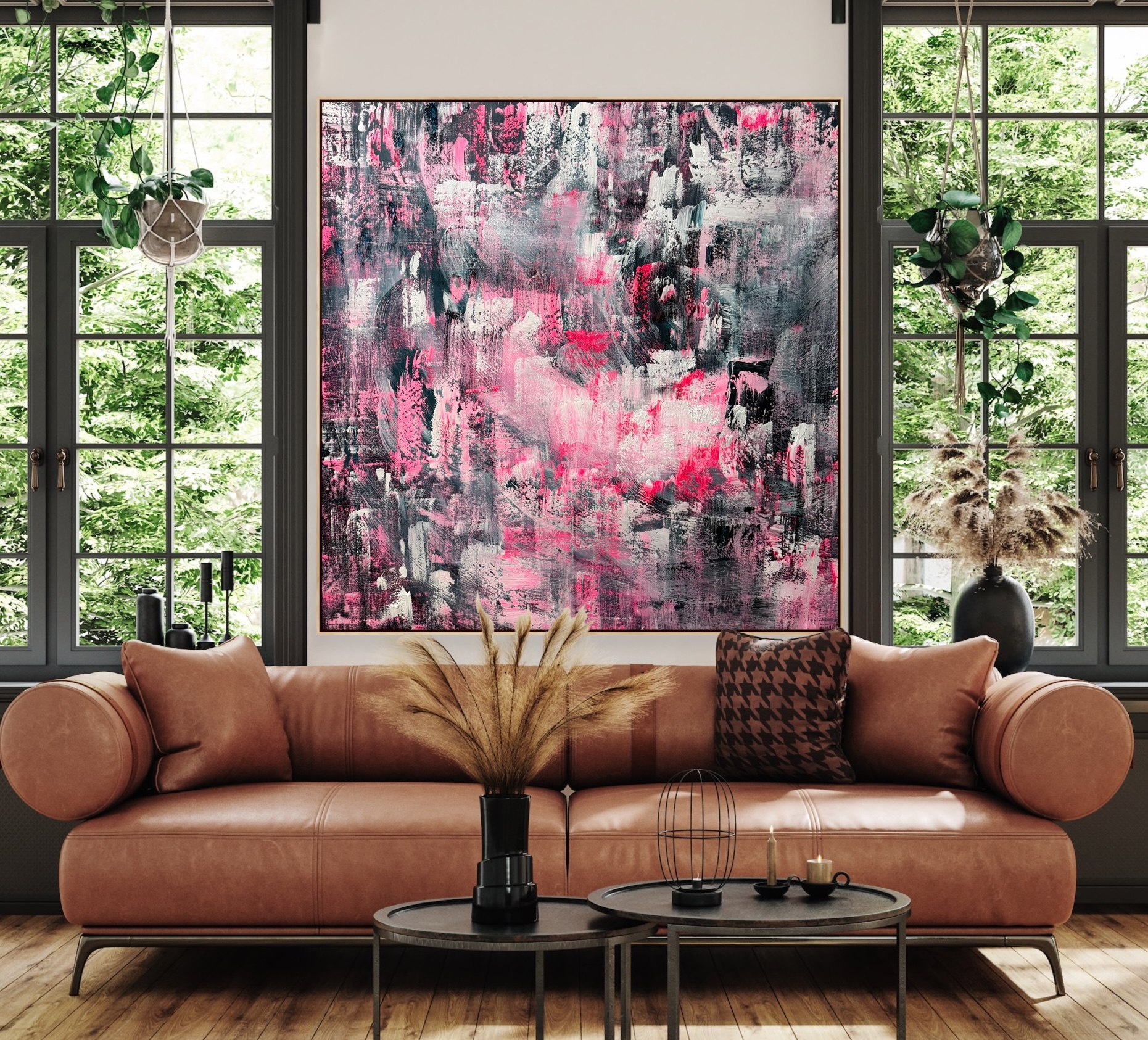 Brown Garden Room Alanah Jarvis Art