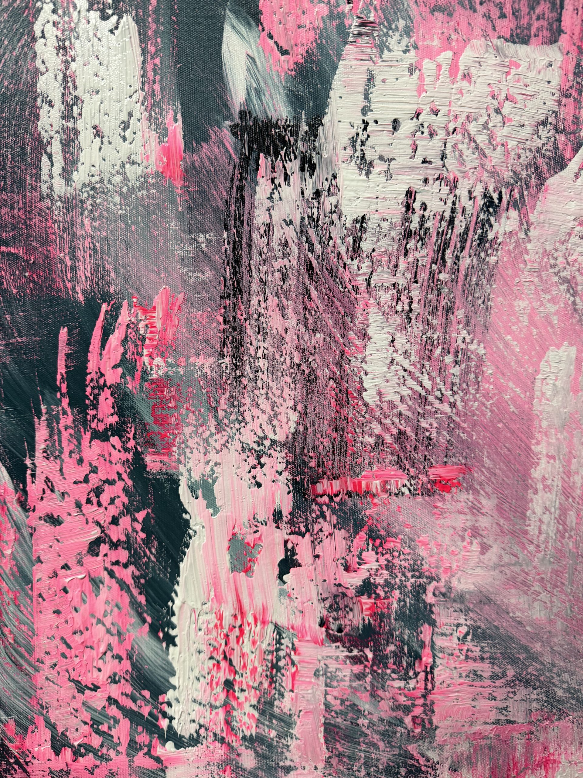 Close Up Bright Pink Alanah Jarvis Art