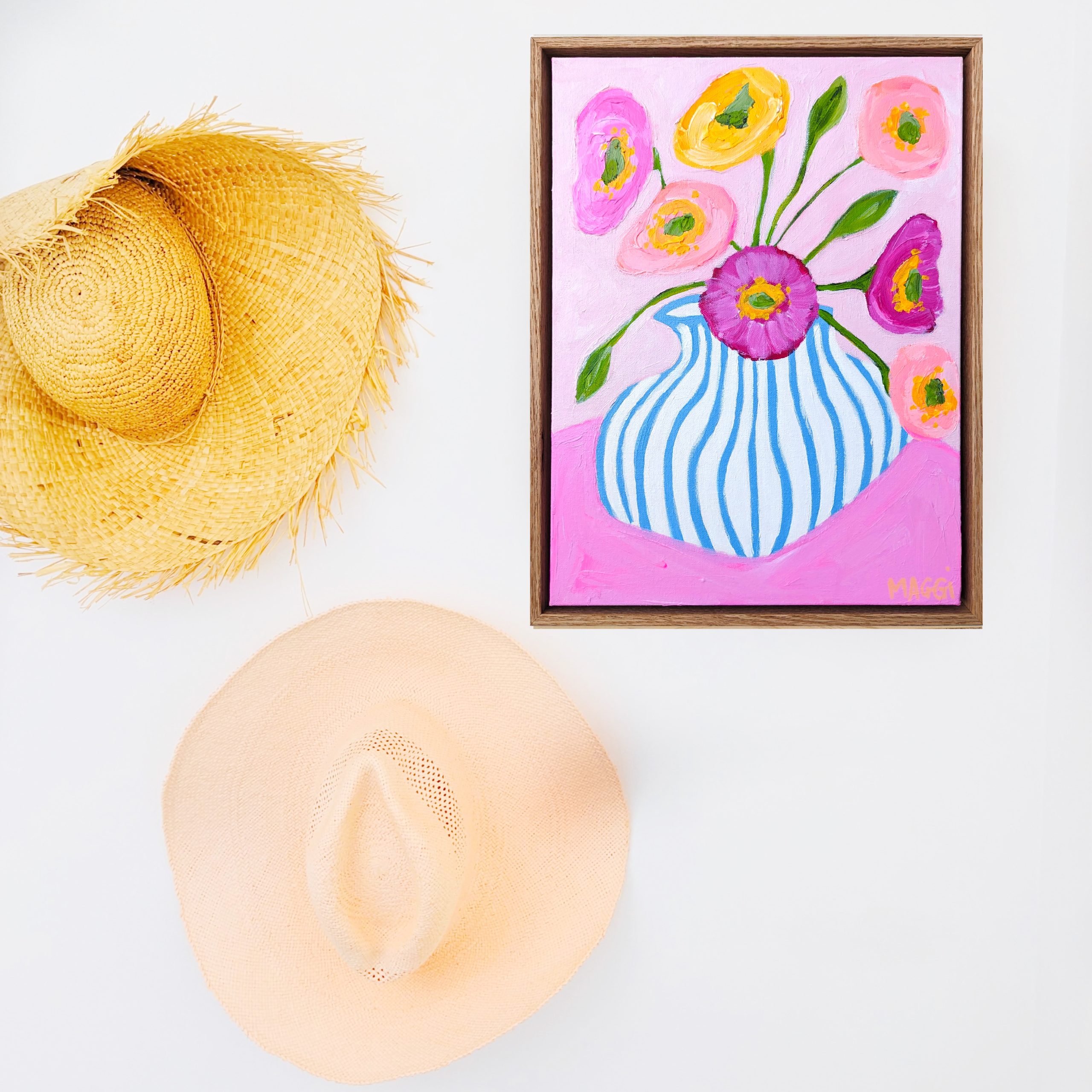 Poppires In Blue Stripes Mmmmmm