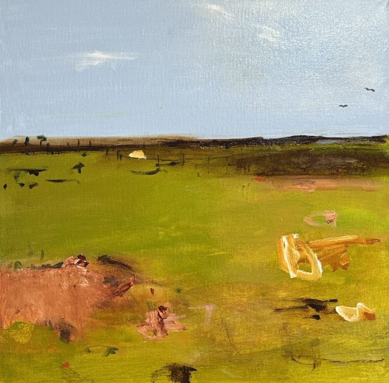 Countryside – Field of Green (Framed)