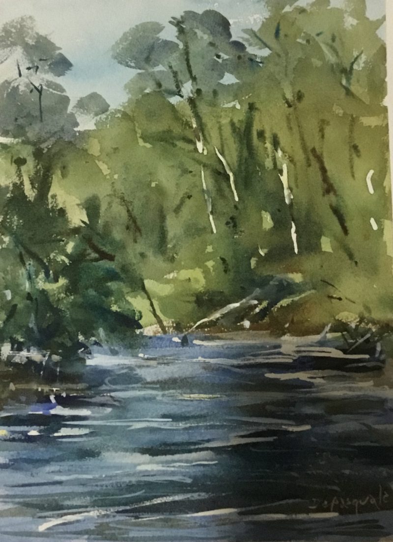 River near Petties Orchard
