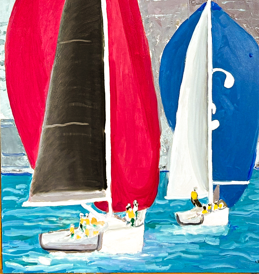 Under Spinnakers Detail