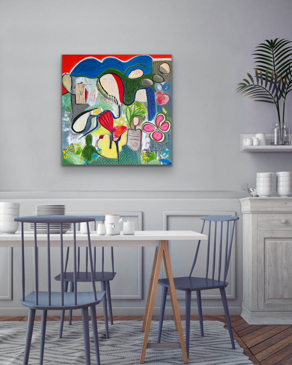 The Heart Is There No1 Insitu Above Table