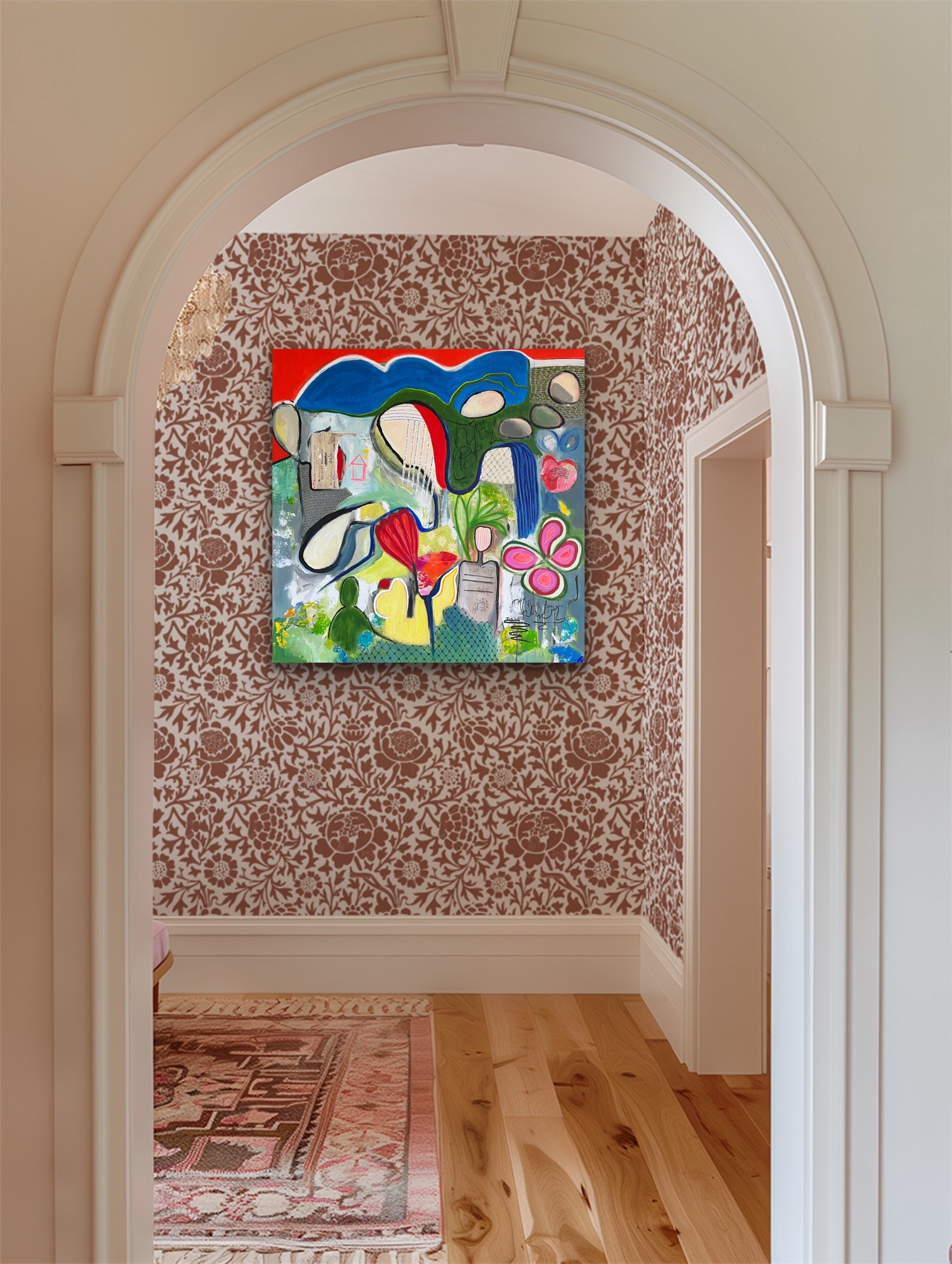 The Heart Is Ther No1 Insitu Arched Wall