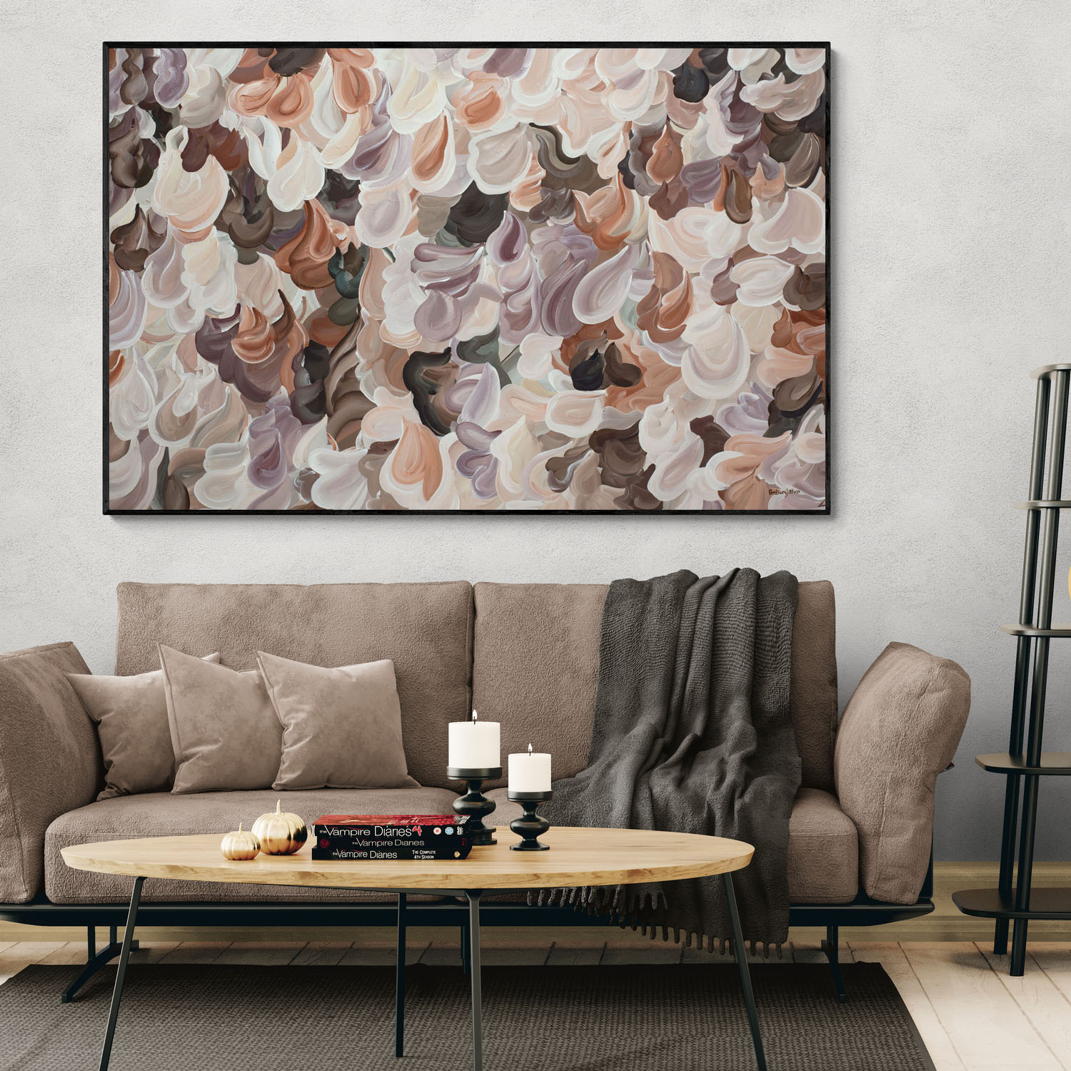 Warm And Fuzzy Original Art Room 1