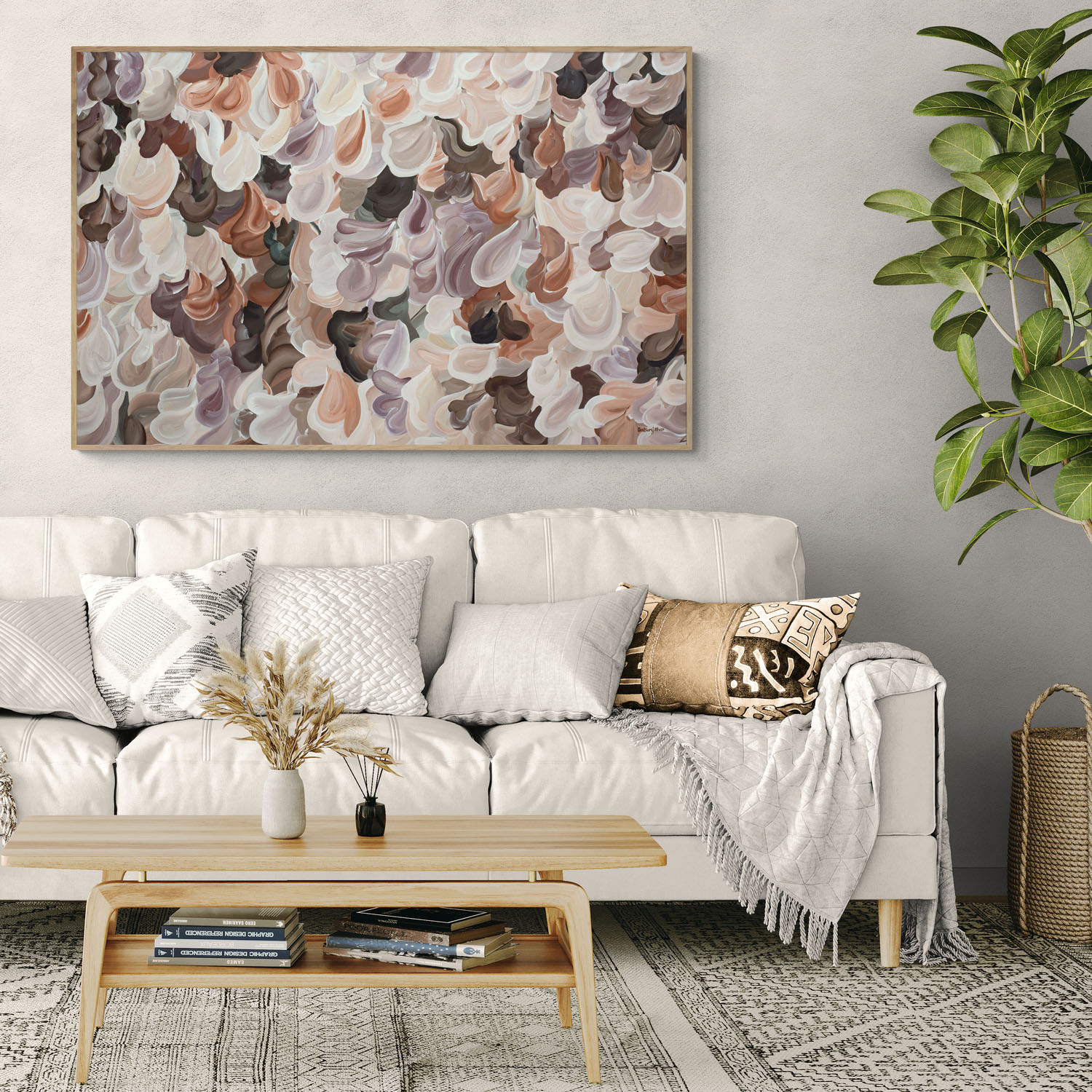 Warm And Fuzzy Original Art Room 2