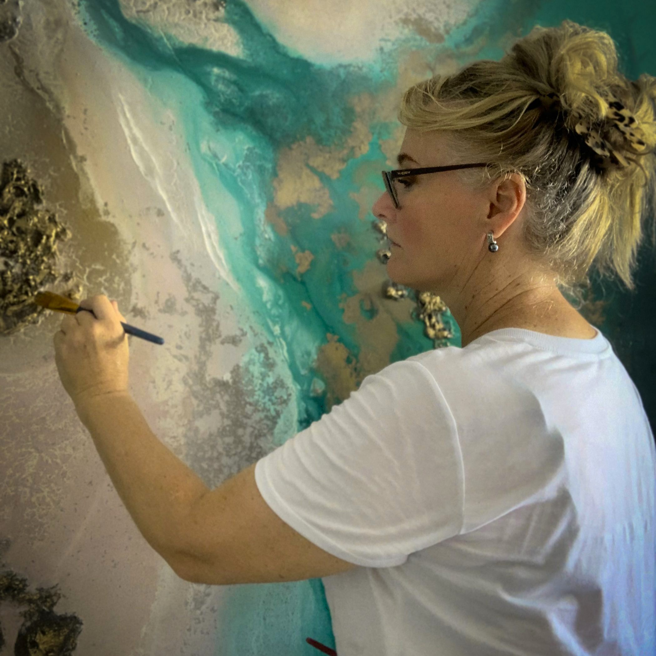 Australian Artist Petra Meikle Artist Studio