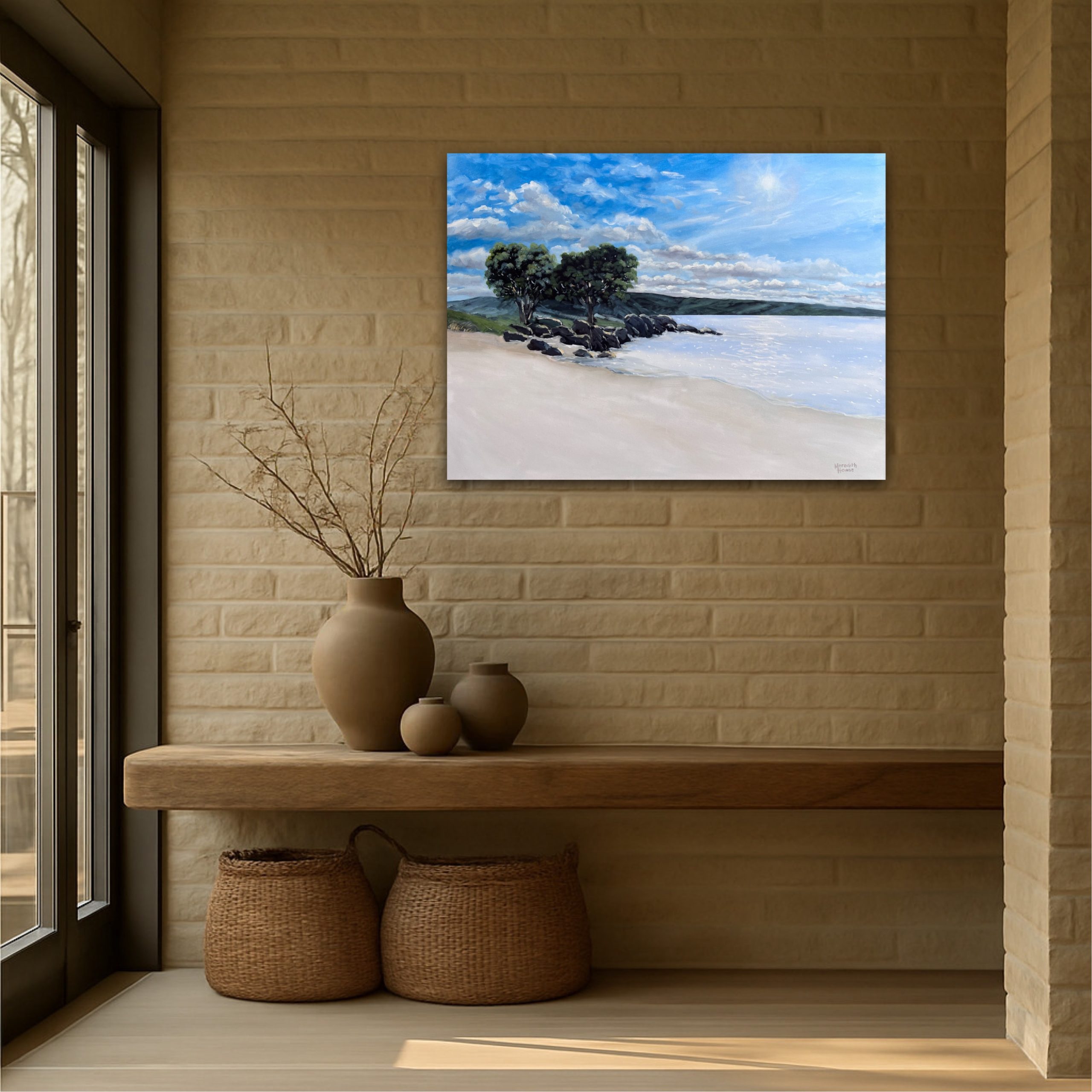 Sunshine At The Gardens Wall View