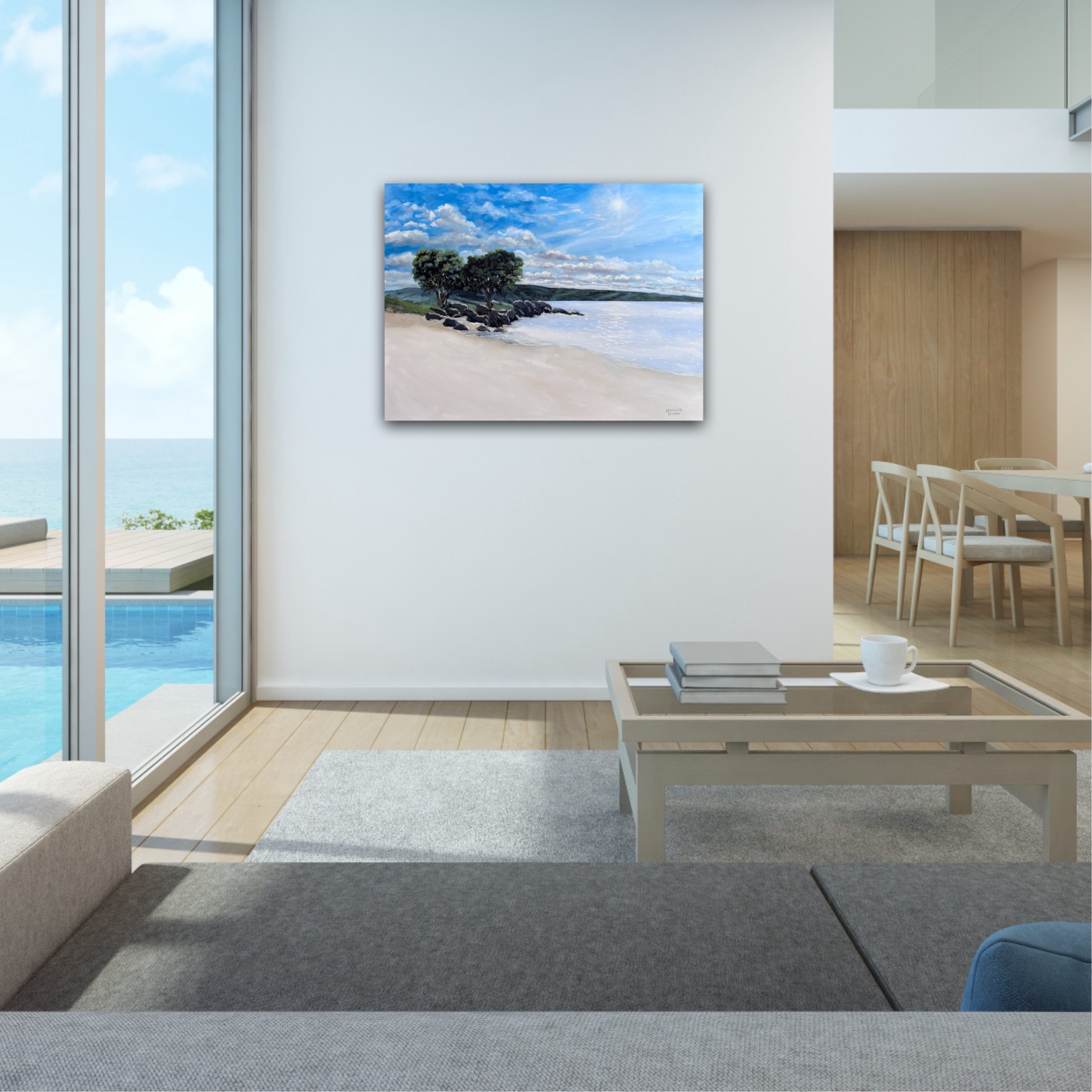 Wall View Sunshine At The Gardens