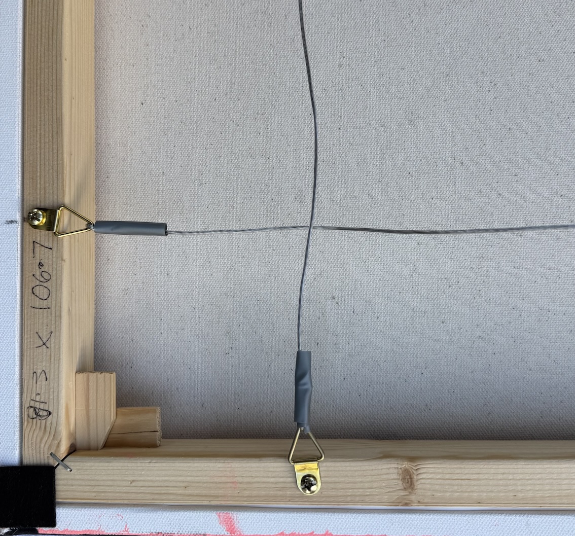 Prismic Hanging Red Sq