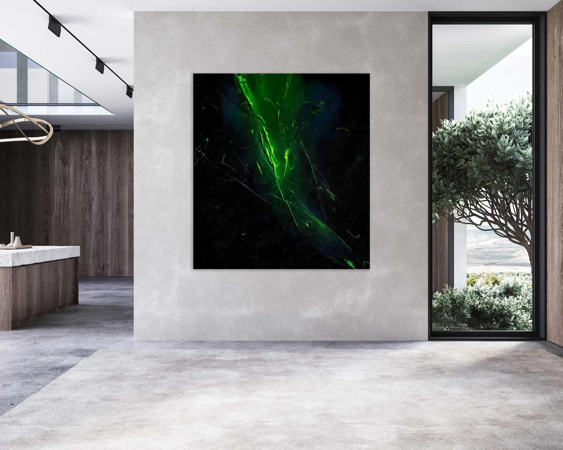 Emerald In Situ Tracie Eaton Original Artwork (2)