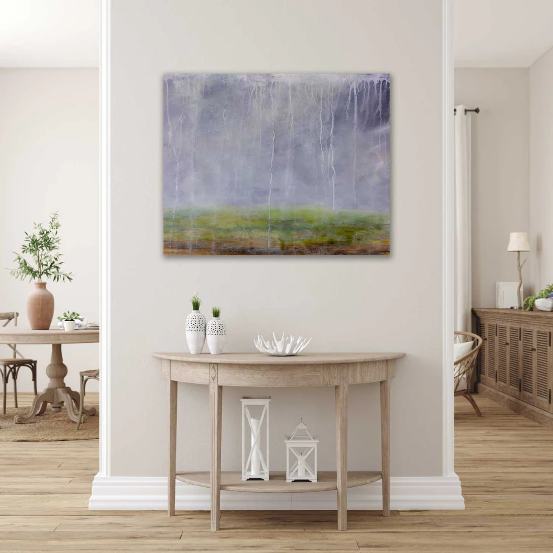 But When It Rains In Situ Tracie Eaton Original Artwork