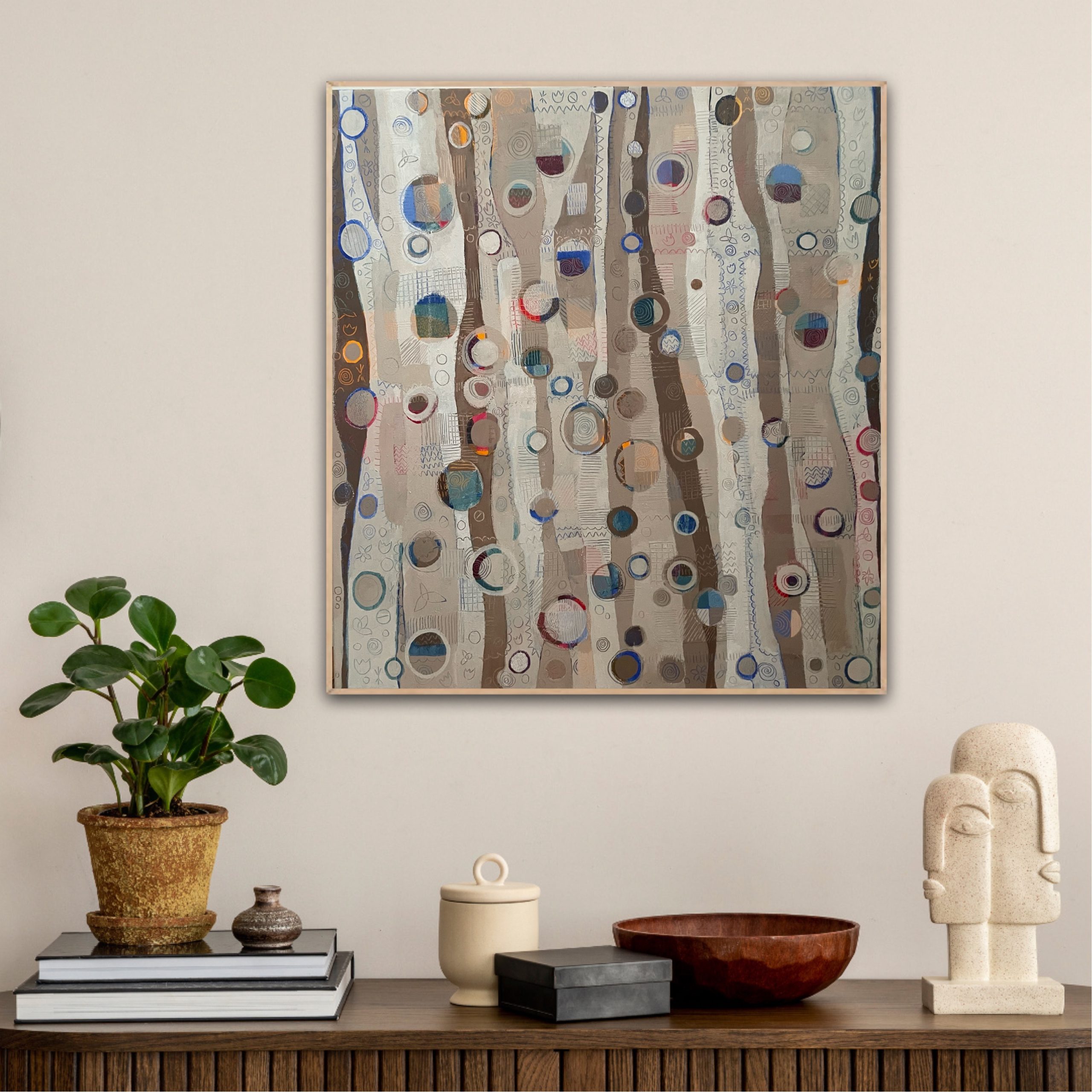 Fabric Of Days Wall 6