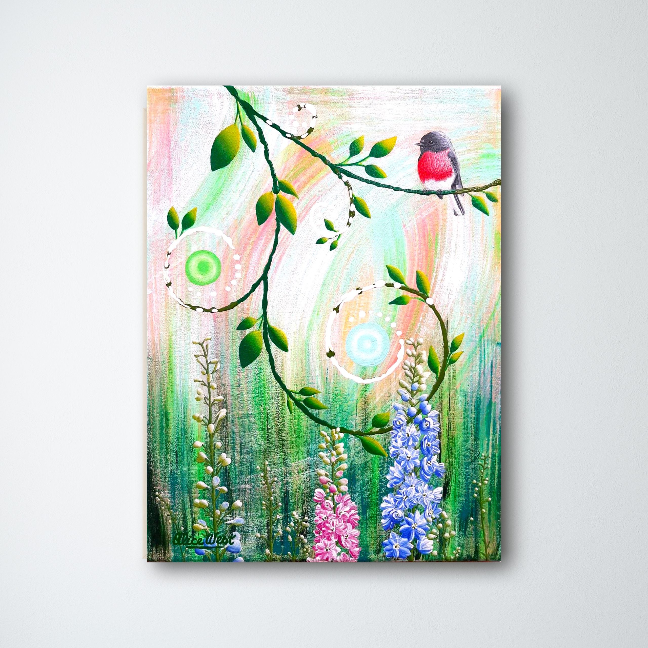 Tranquility White Wall