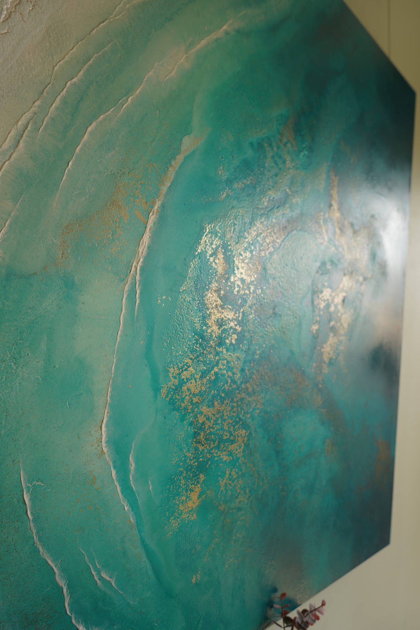 Coastal Green Wall Art Petra Meikle1