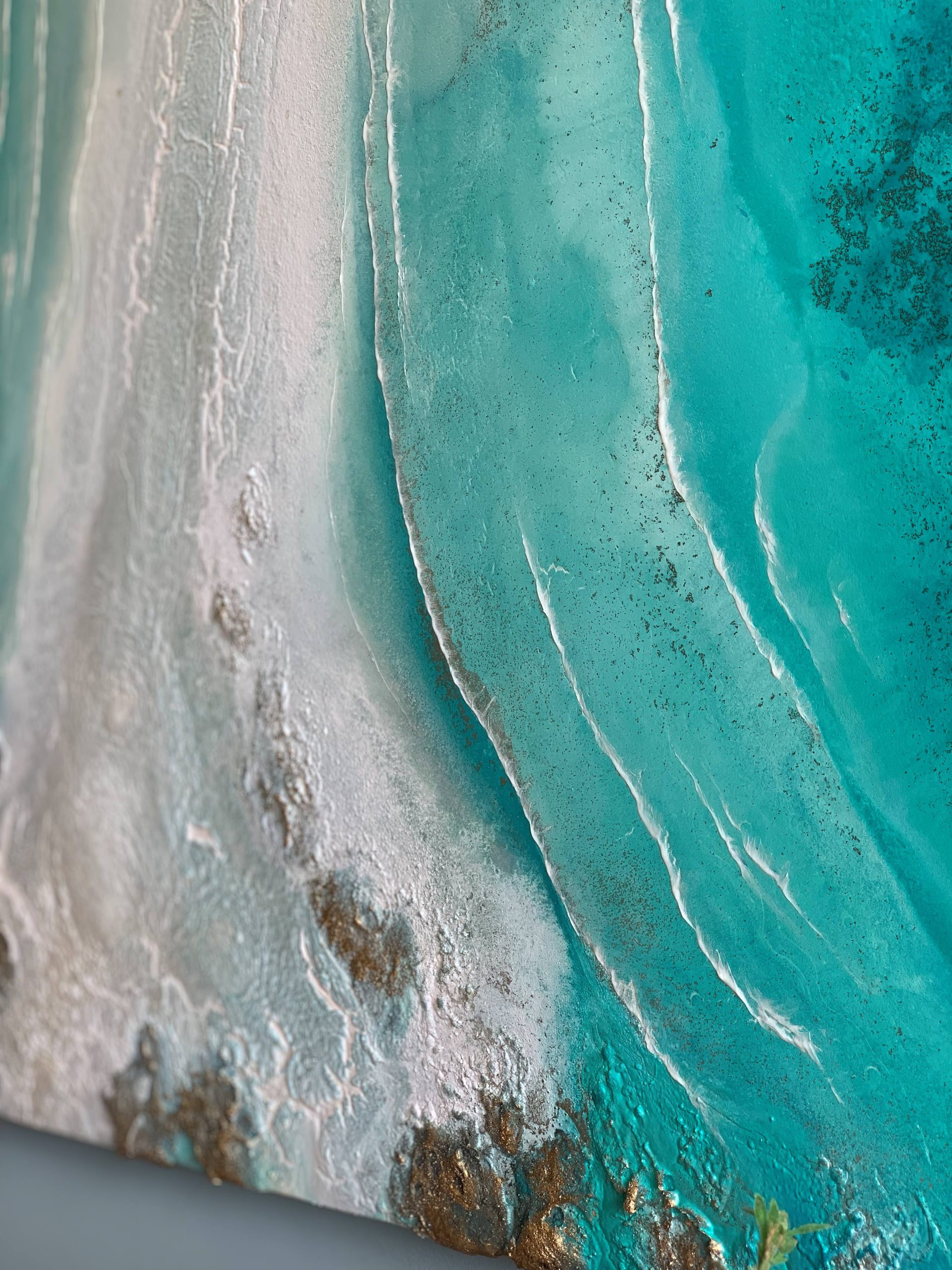 Large Wall Art Green Petra Meikle4