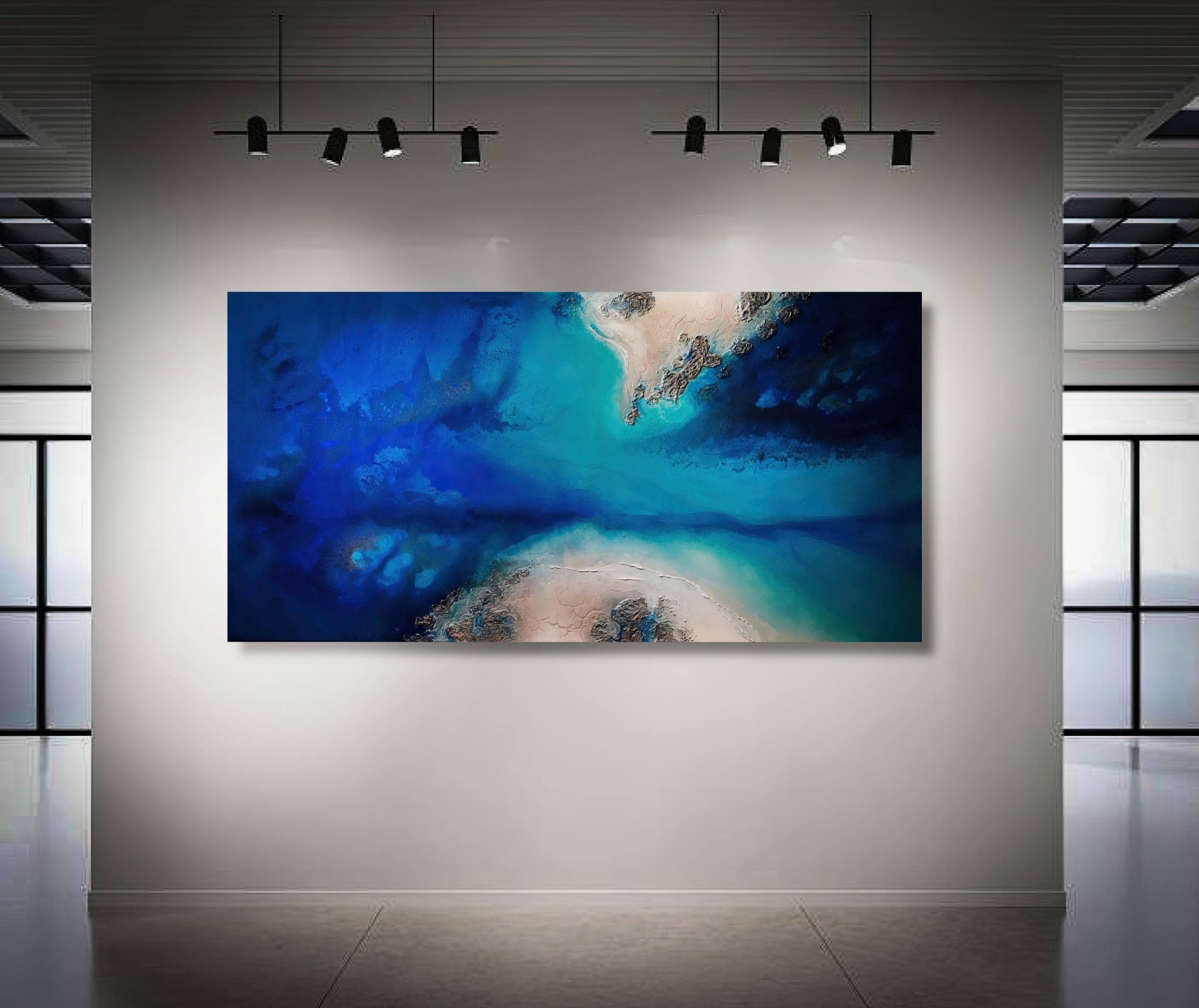 Resin Abstract Painting Petra Meikle1