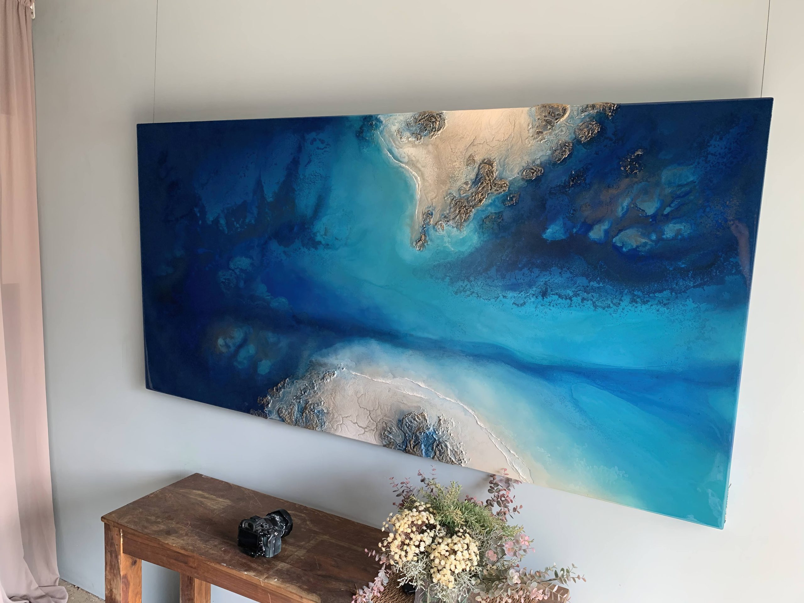 Resin Abstract Painting Petra Meikle2