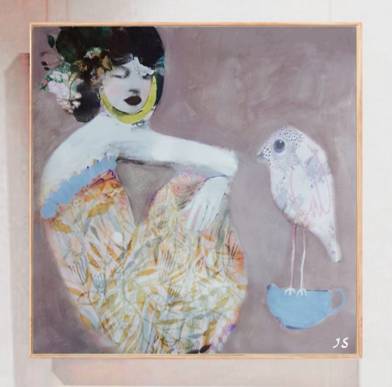 Bird on My Teacup Ltd Ed Print