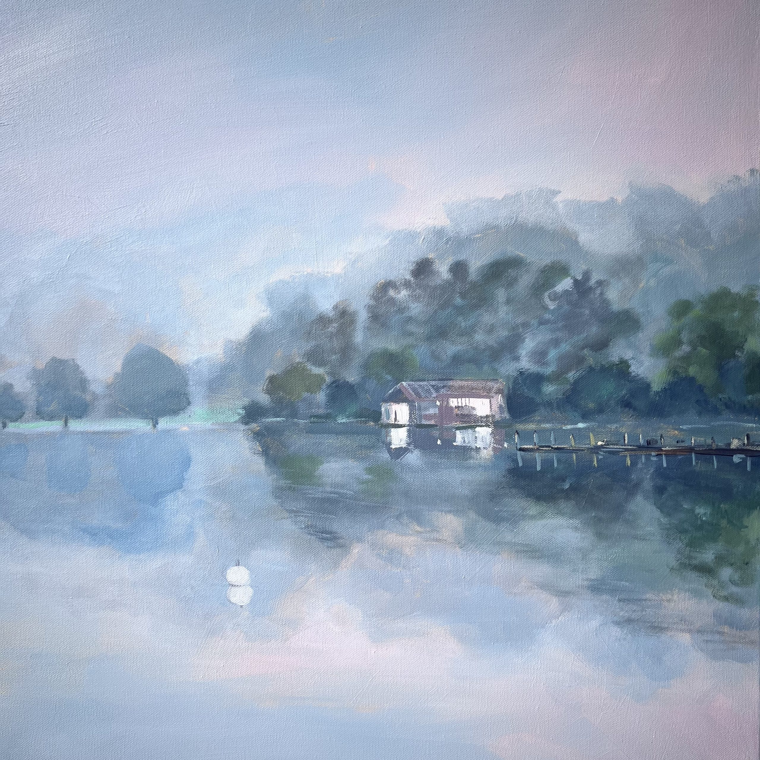 Close Up Morning At Lake Windermere